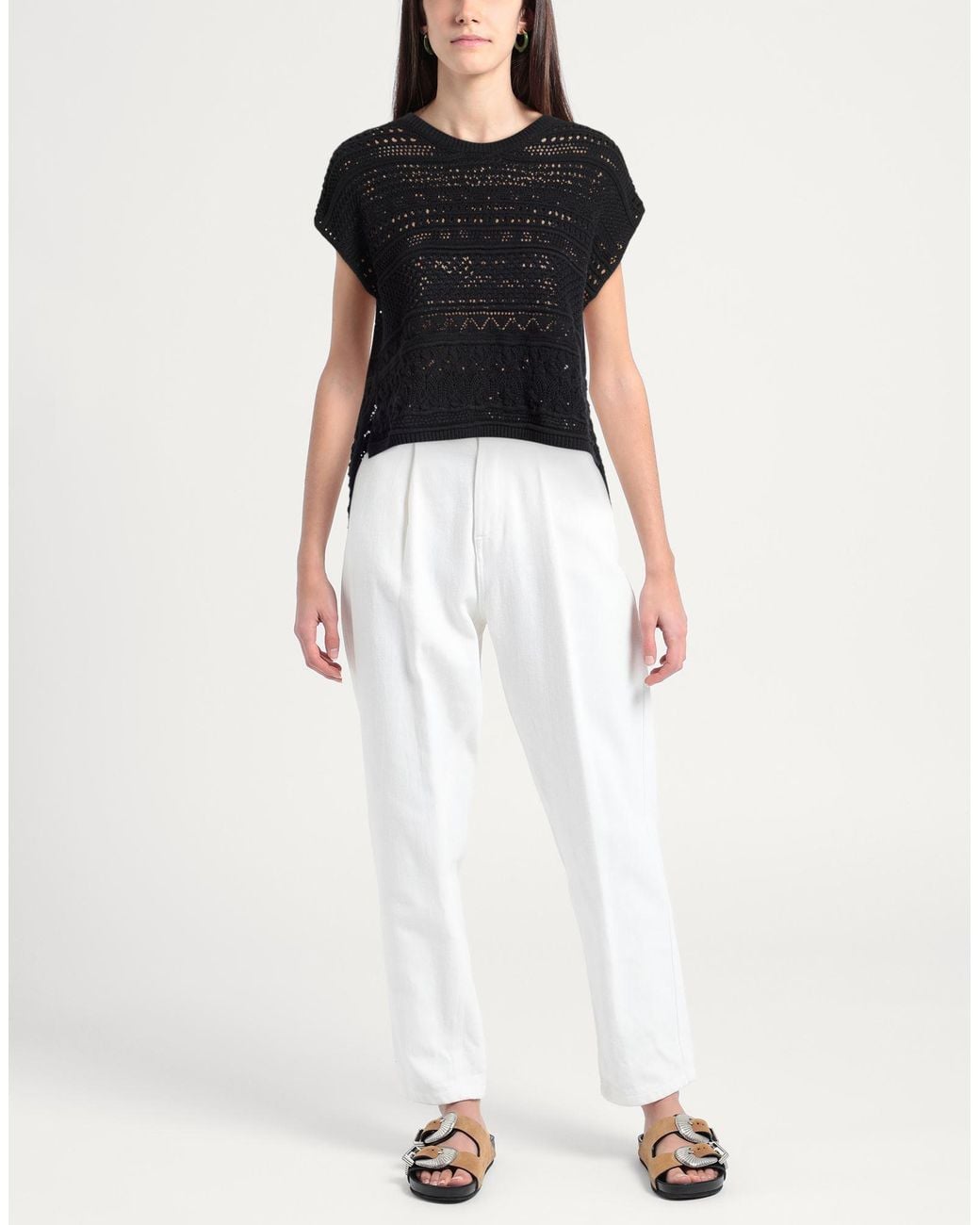 Pullover DES_PHEMMES en coloris Black