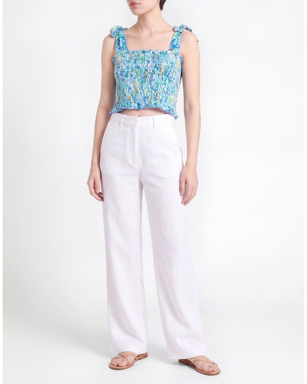 Poupette Blue Top Ecovero Viscose