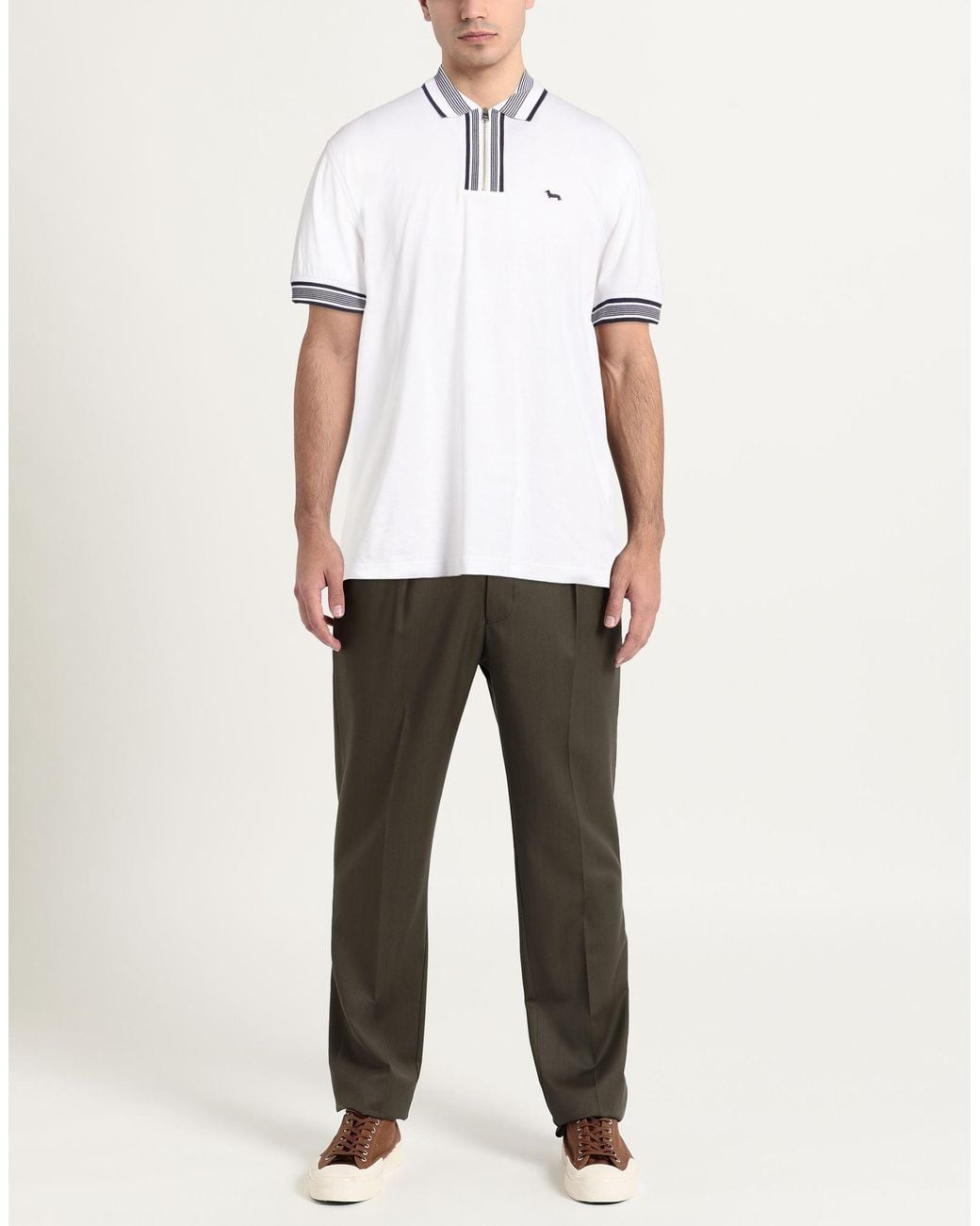 Harmont & Blaine White Polo Shirt for men