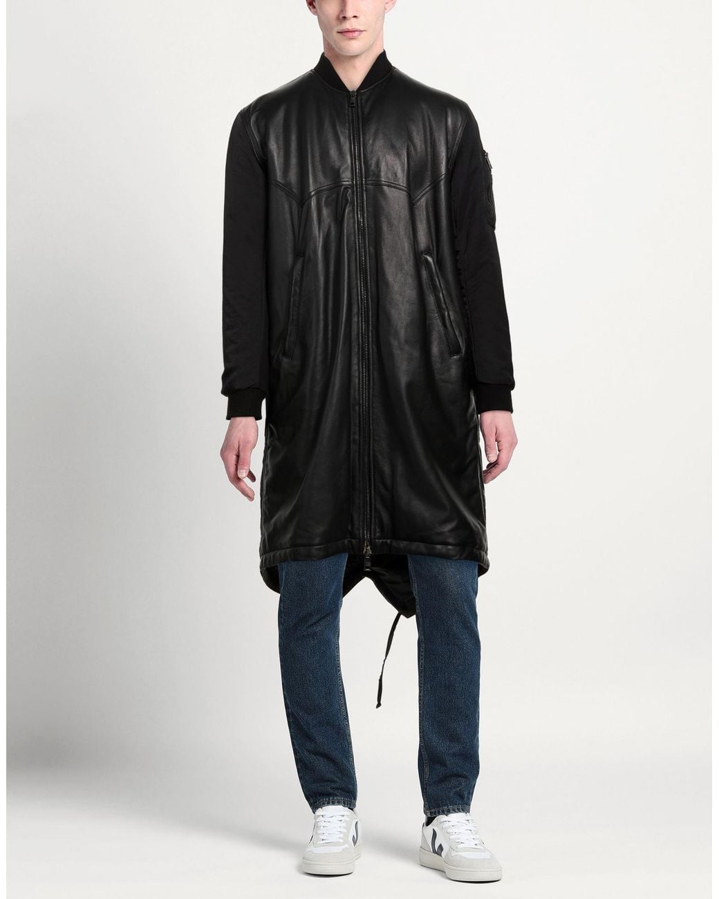 Abrigo Giorgio Brato de hombre de color Black