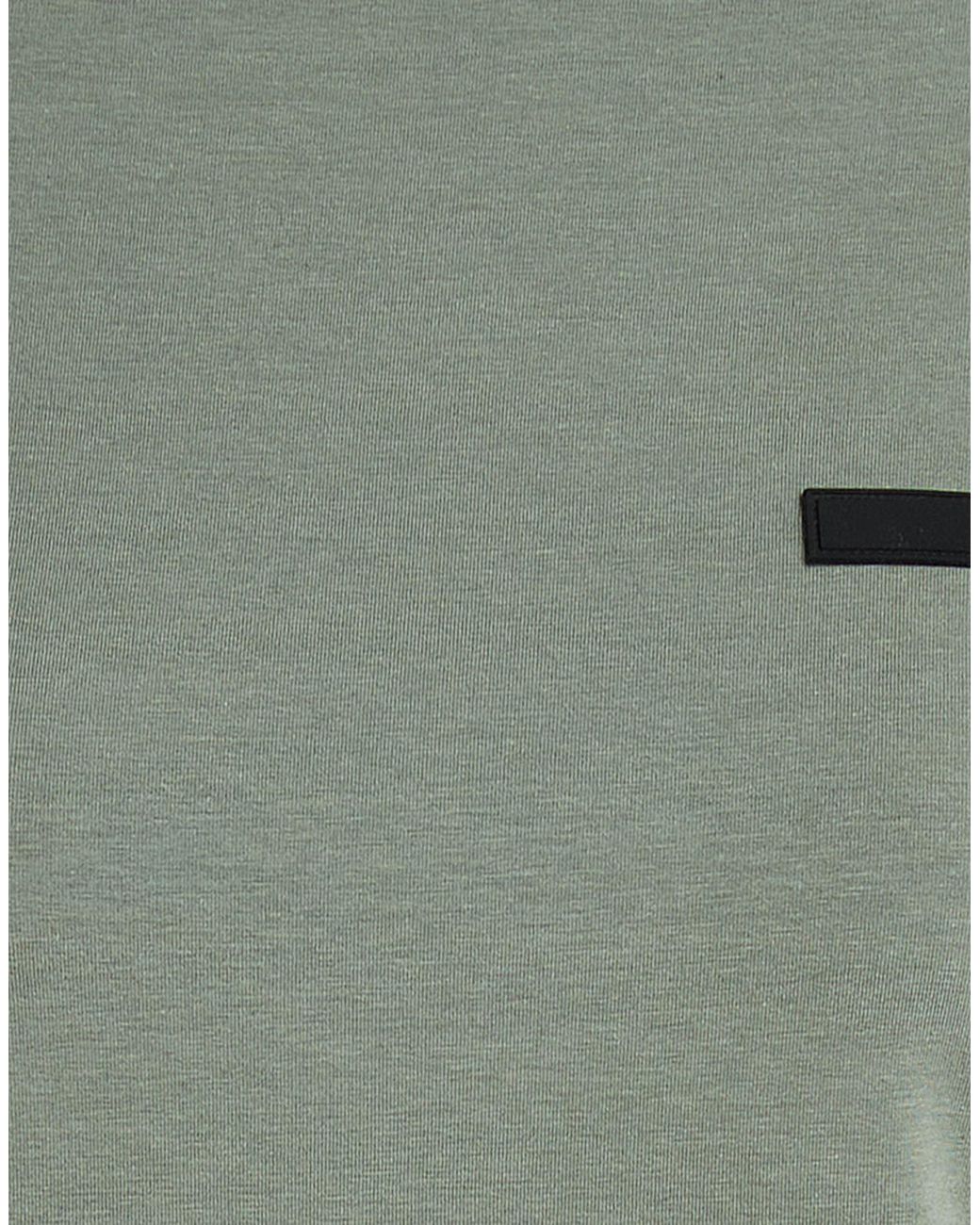 EA7 Green T-Shirt Cotton, Modal, Elastane