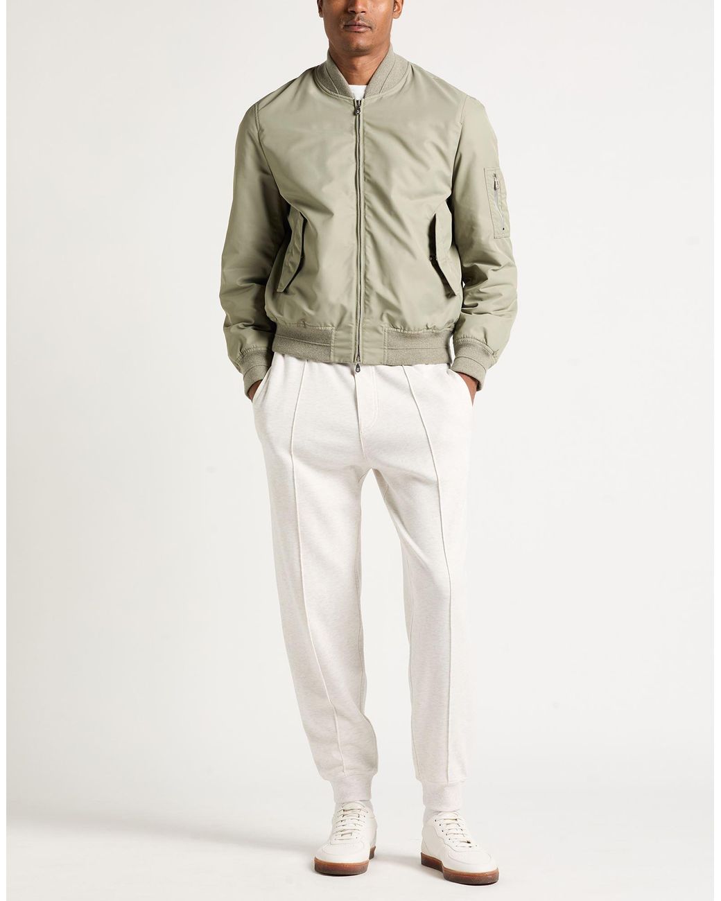 Brunello Cucinelli Natural Jacket Polyamide for men