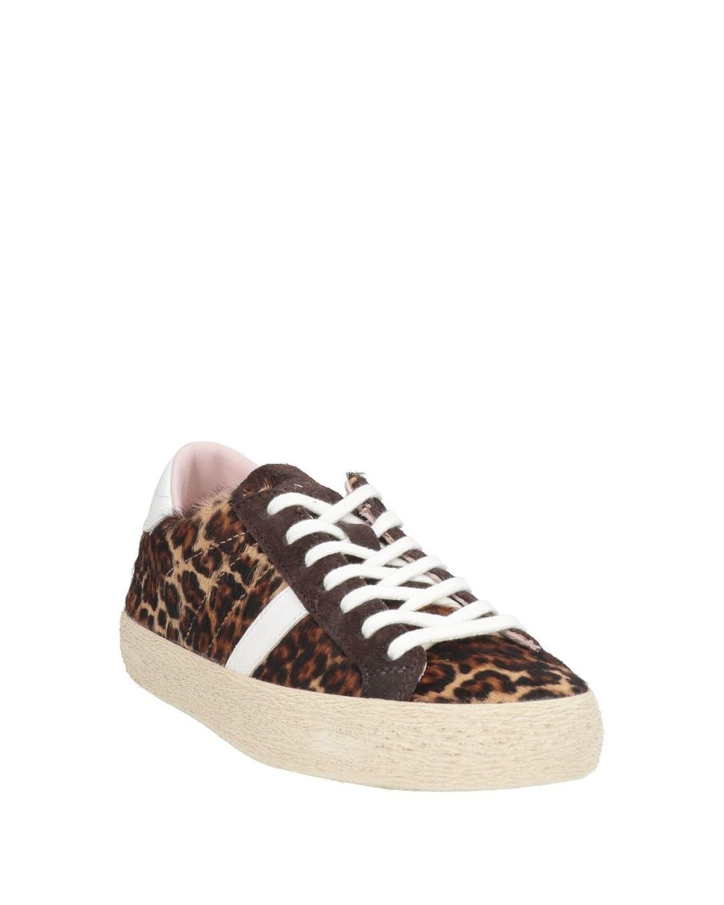 Date Brown Sneakers Leather