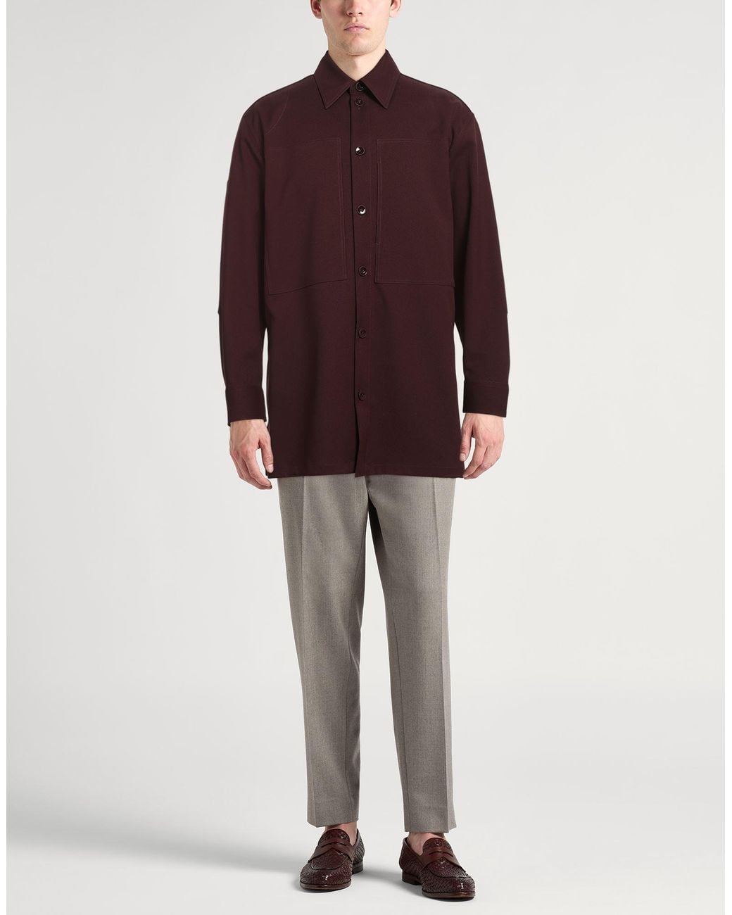 Camisa Jil Sander de hombre de color Purple