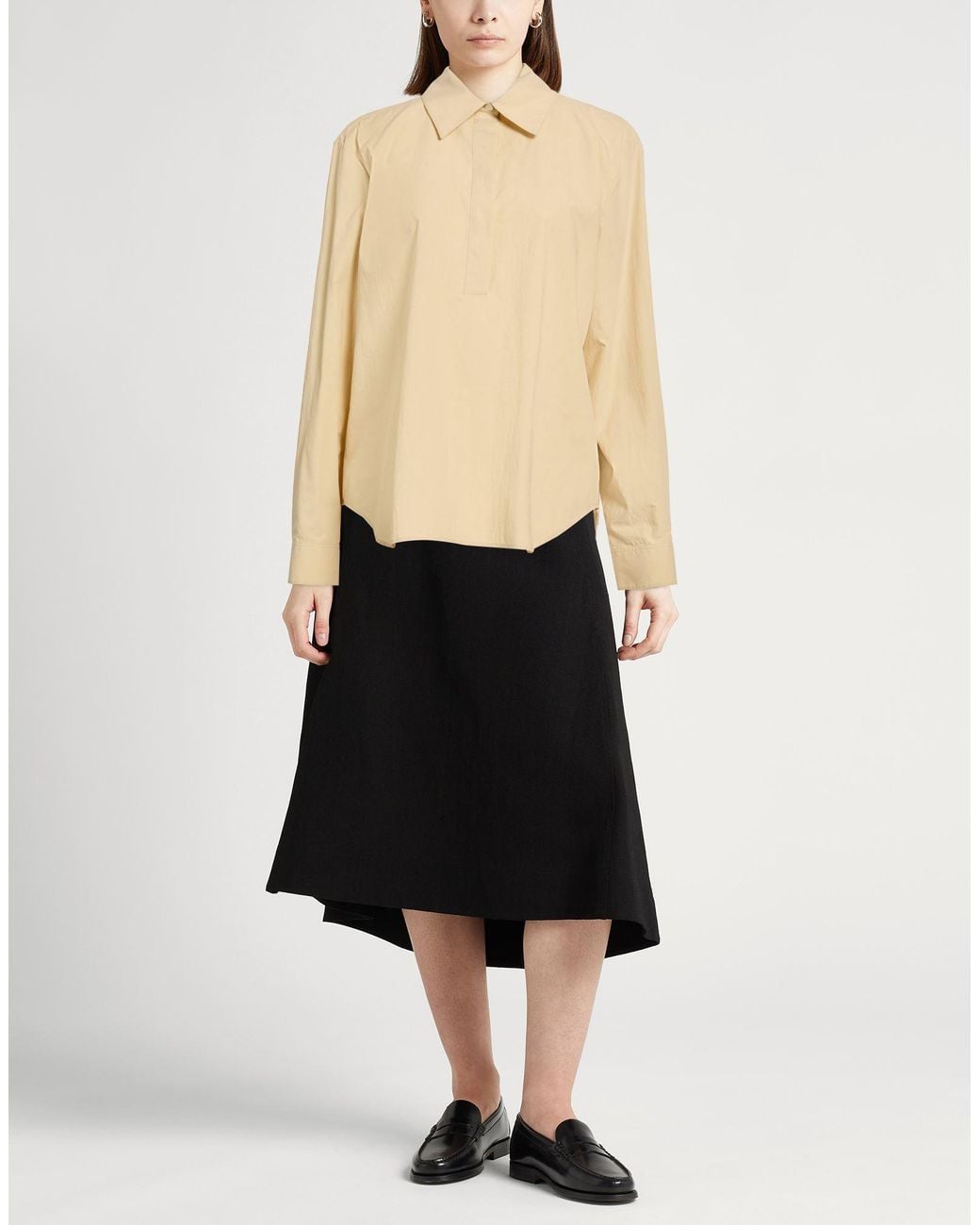 The Row Natural Sand Top Cotton