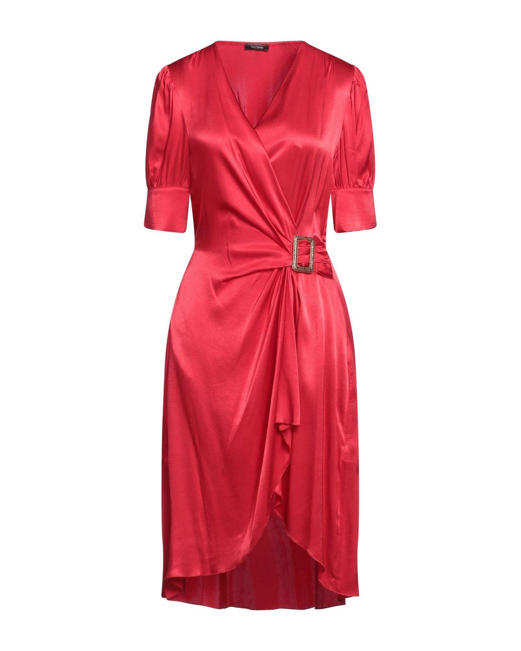 Fracomina Red Midi Dress