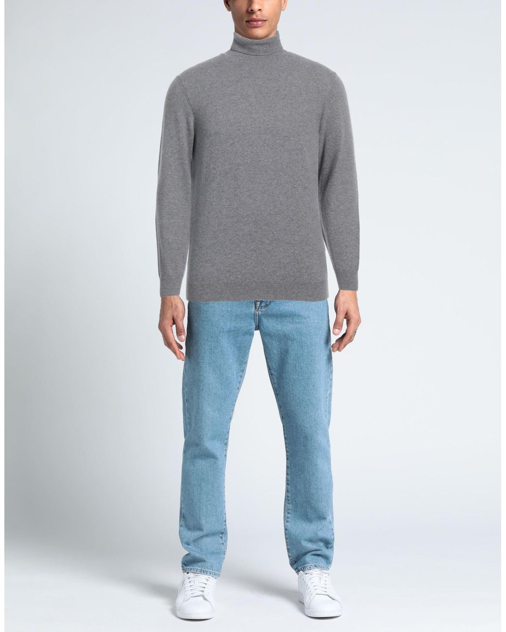 Heritage Gray Turtleneck for men