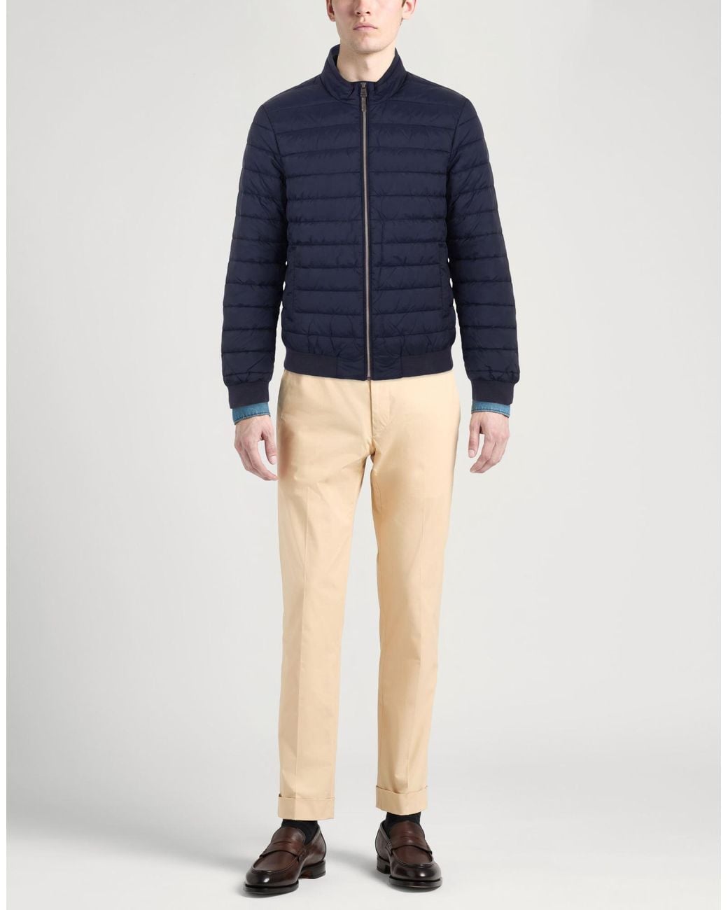 Hackett Blue Midnight Puffer Polyamide, Polyester, Elastane for men