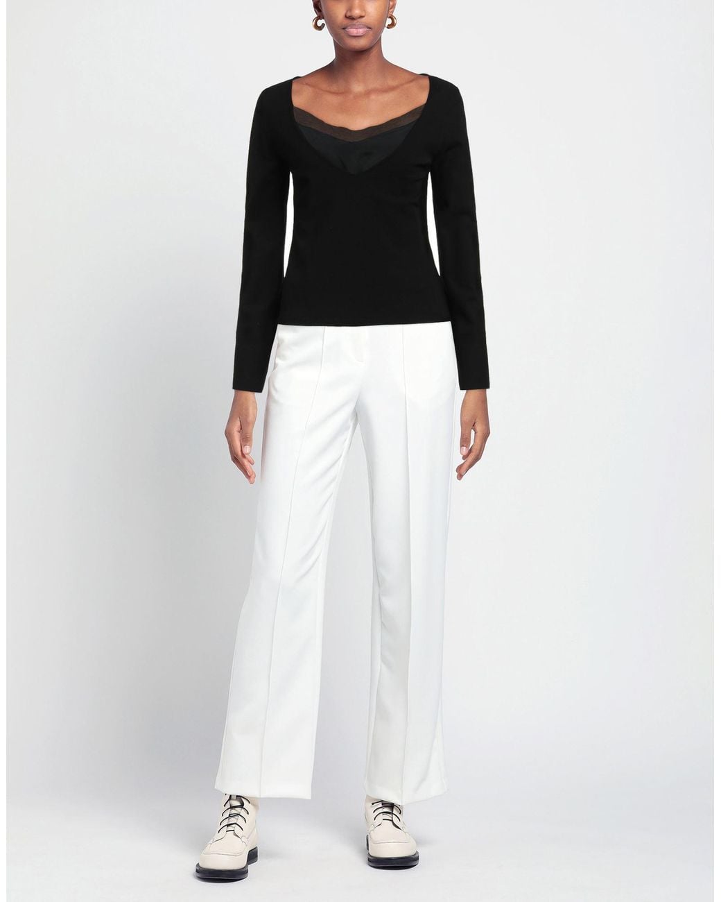 Anna Molinari Black Pullover