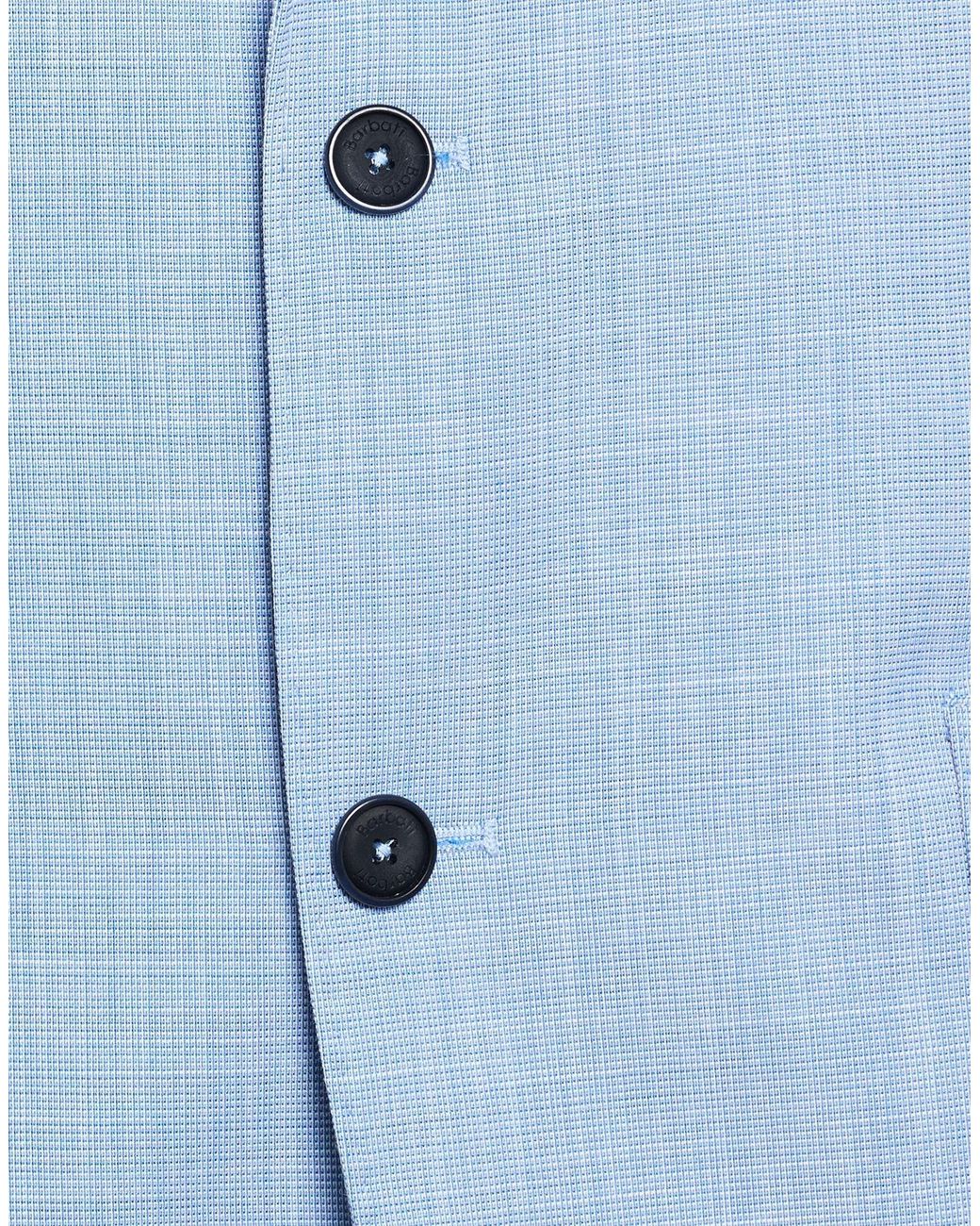 Barbati Blue Sky Suit Polyester, Viscose, Wool, Elastane for men