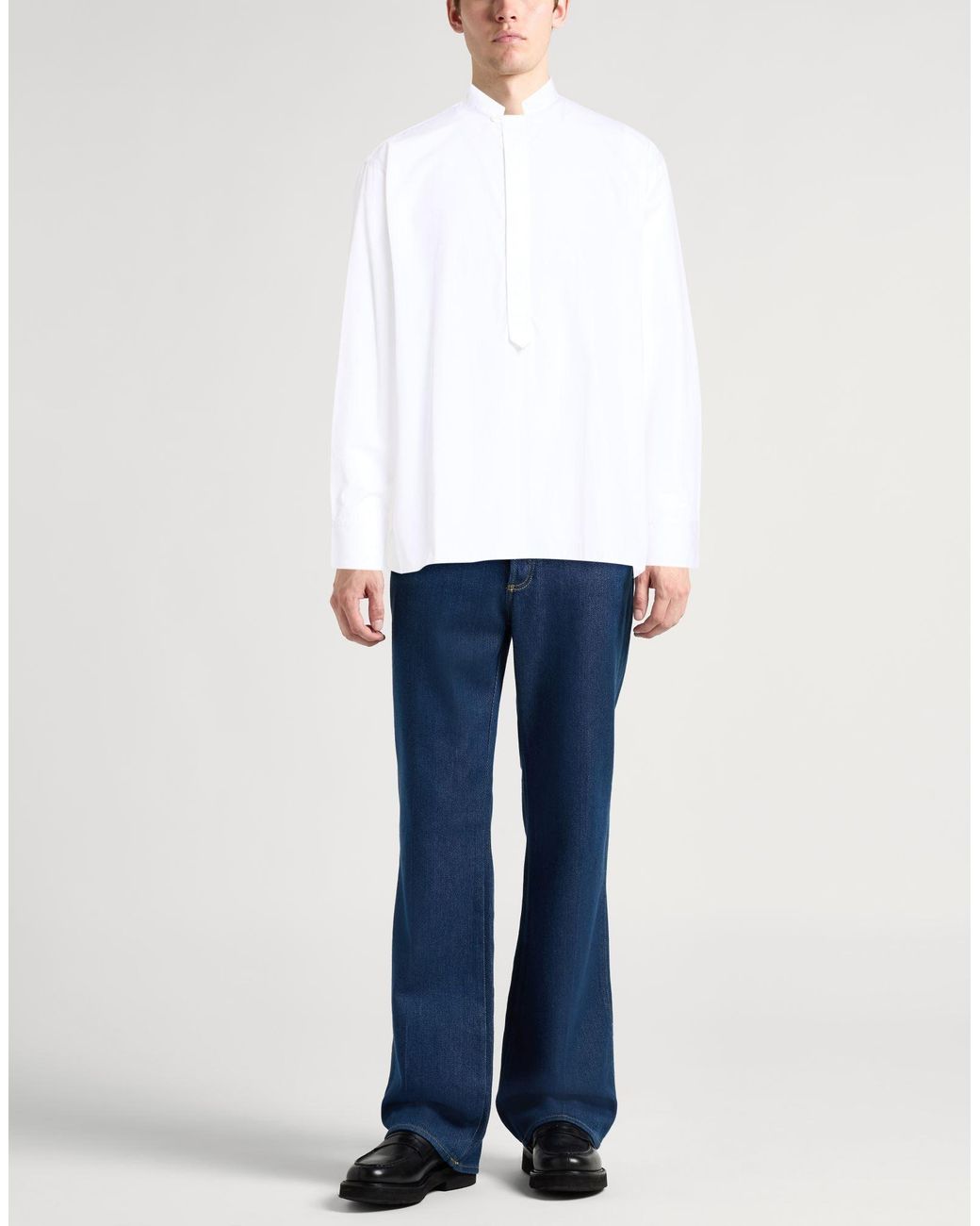 Lardini White Shirt Cotton for men