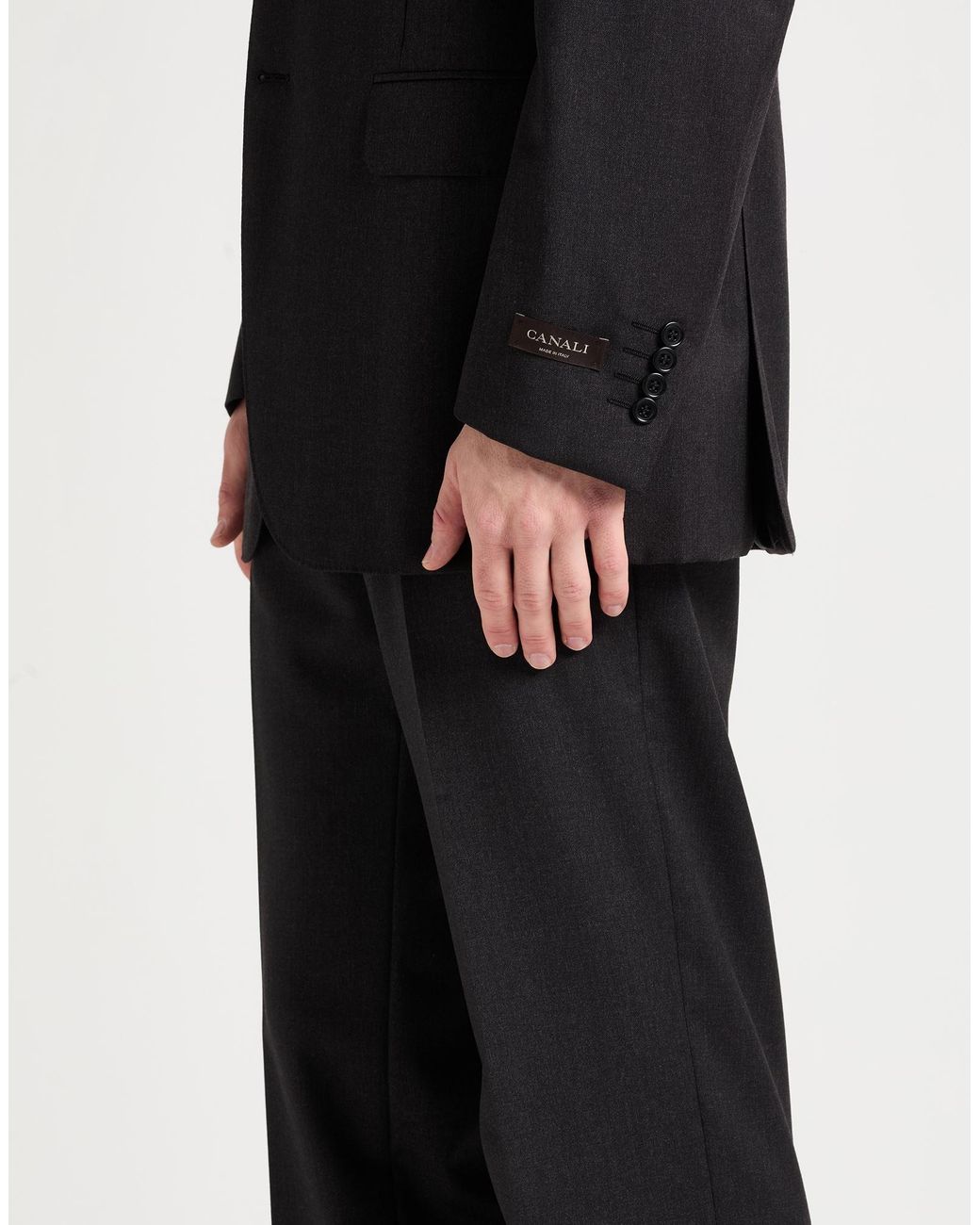 Canali Black Suit for men