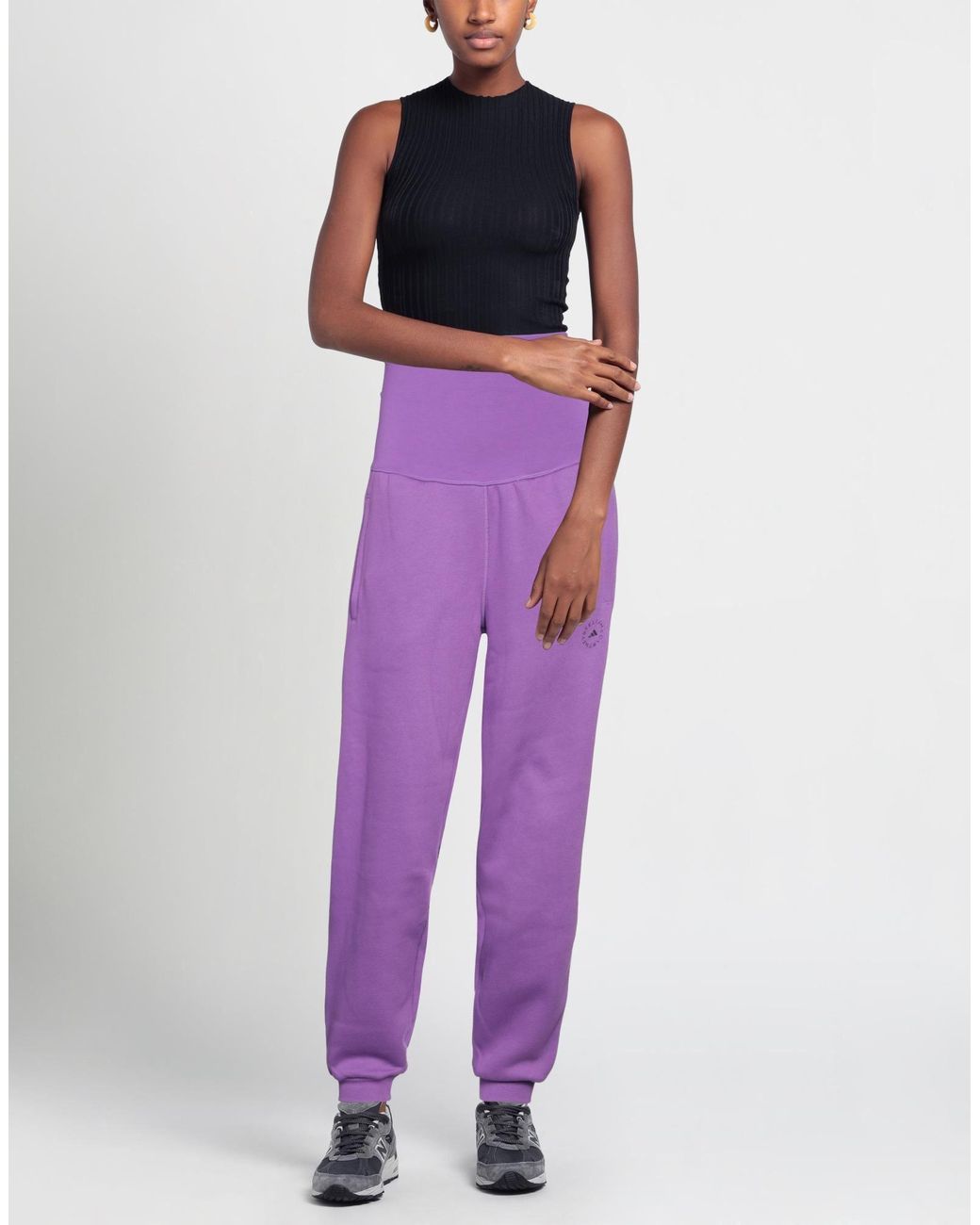 Adidas By Stella McCartney Purple Trouser