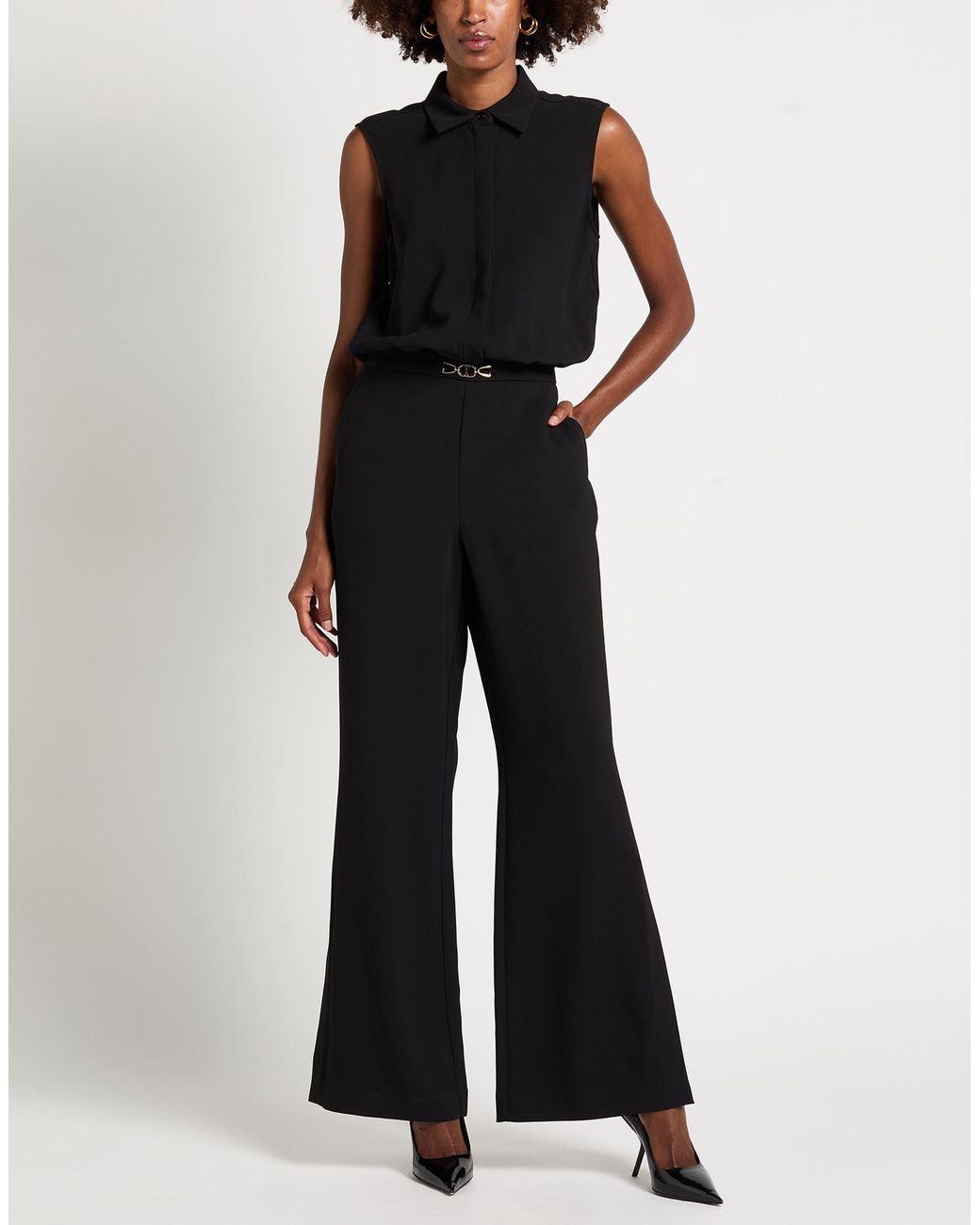 Twinset Black Jumpsuit
