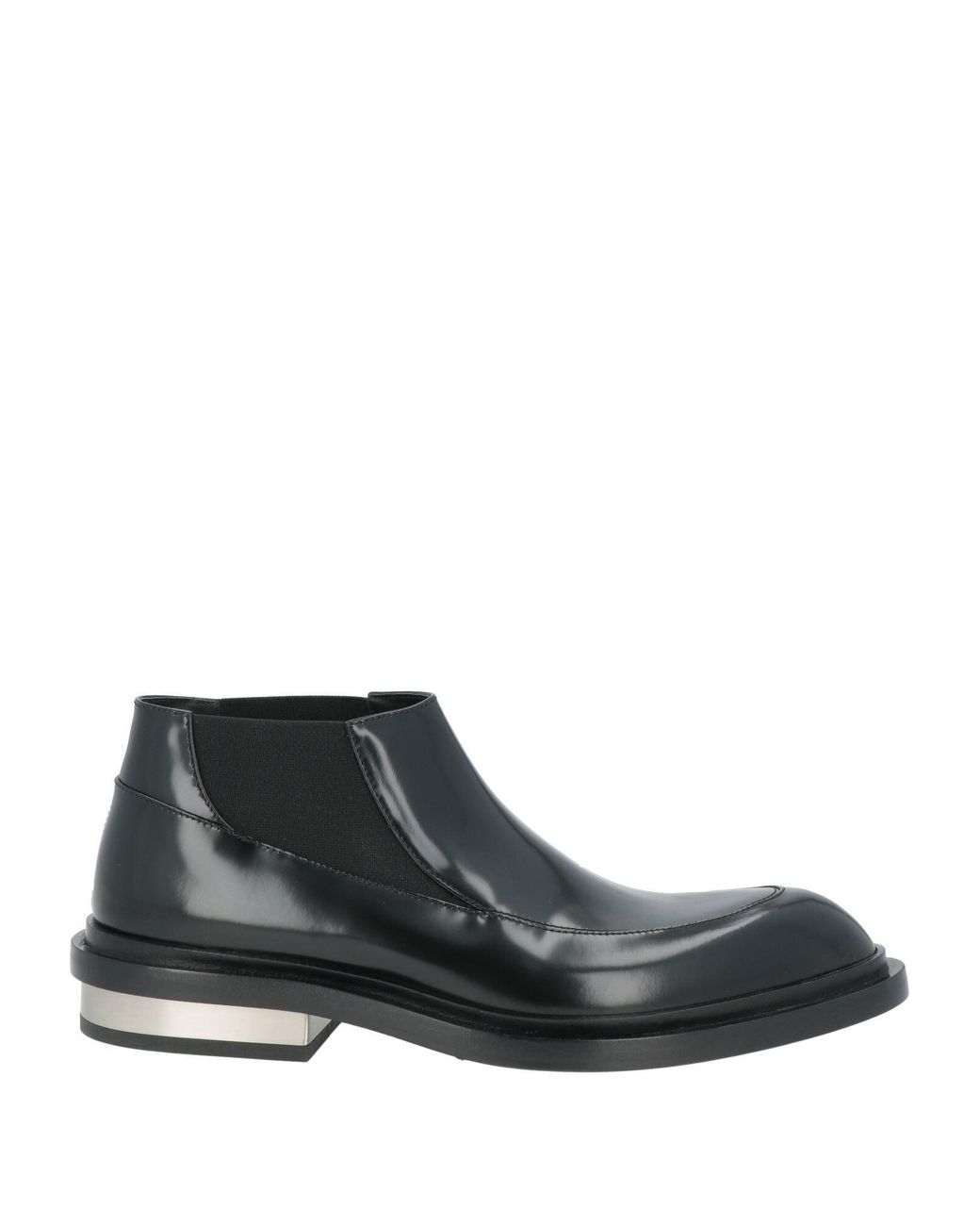 Jil Sander Black Ankle Boots Leather