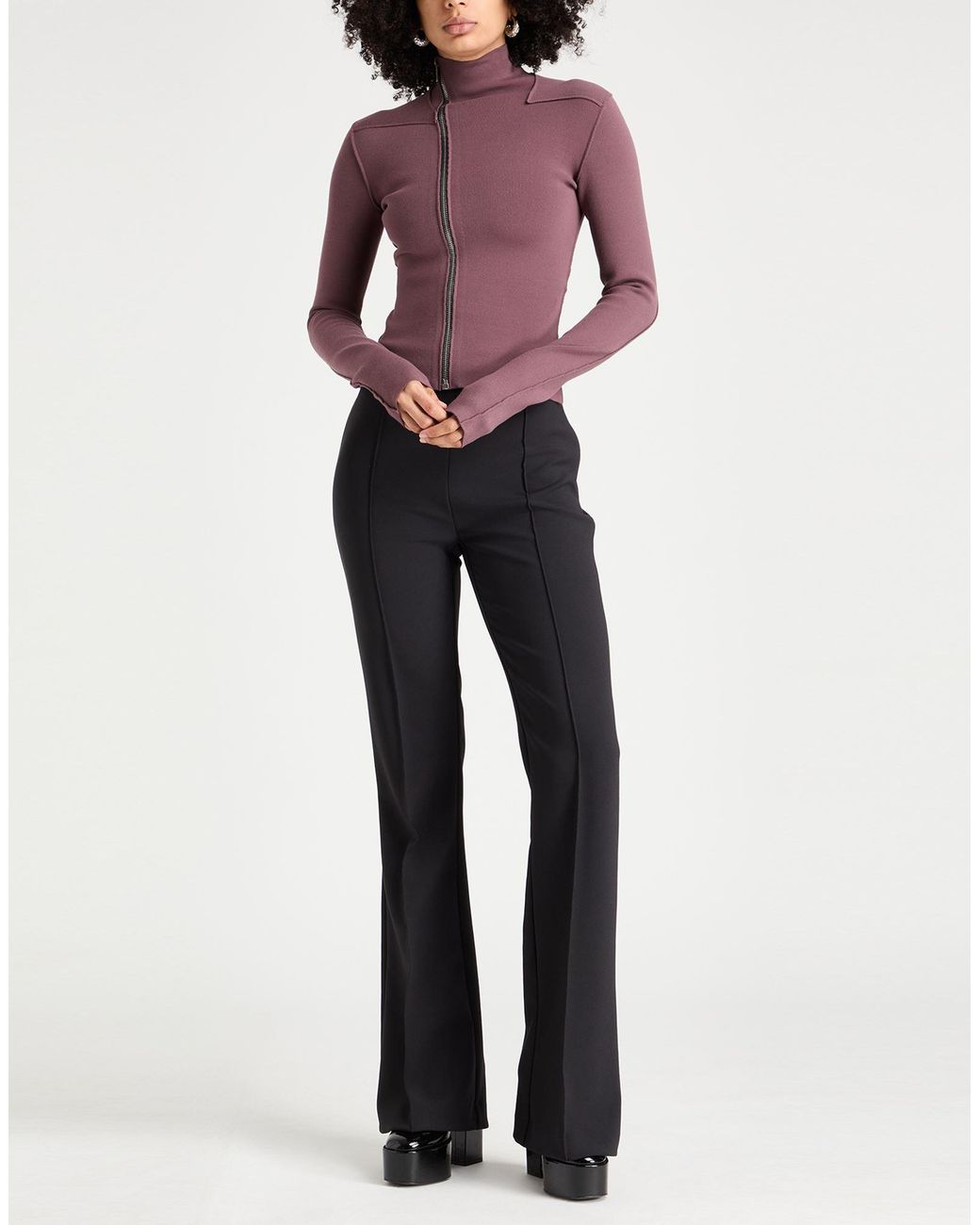 Rick Owens Purple Jacket Viscose, Polyester, Polyamide, Elastane