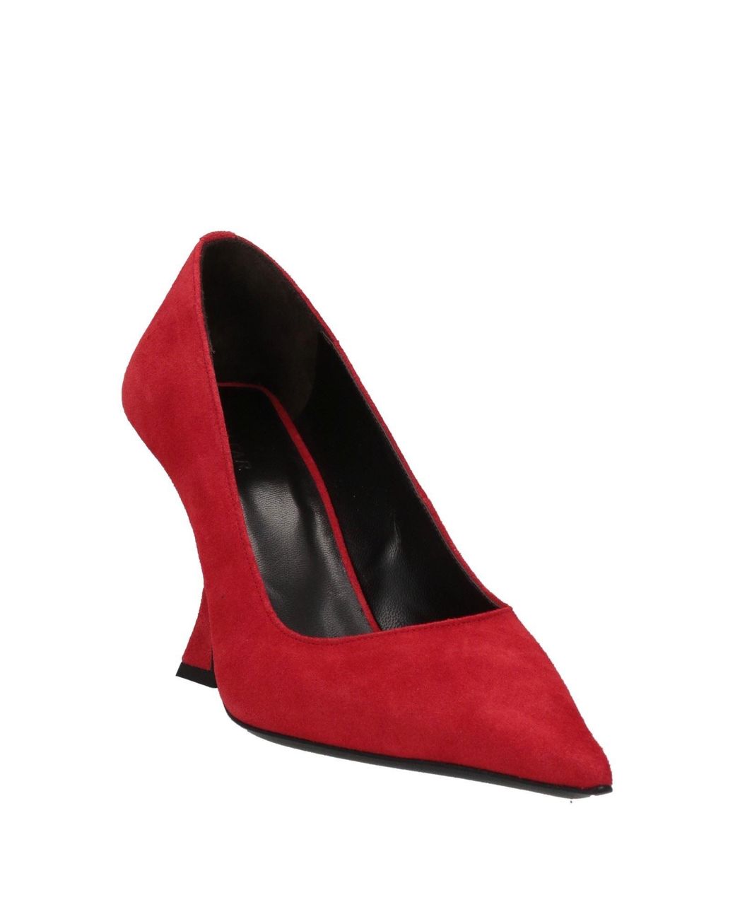 By Far Red Pumps