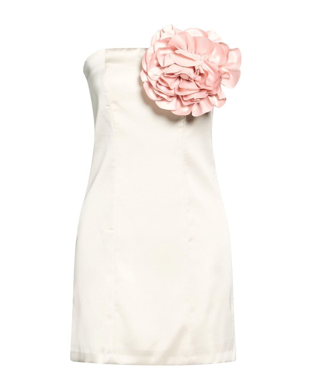 ViCOLO White Mini Dress Polyester