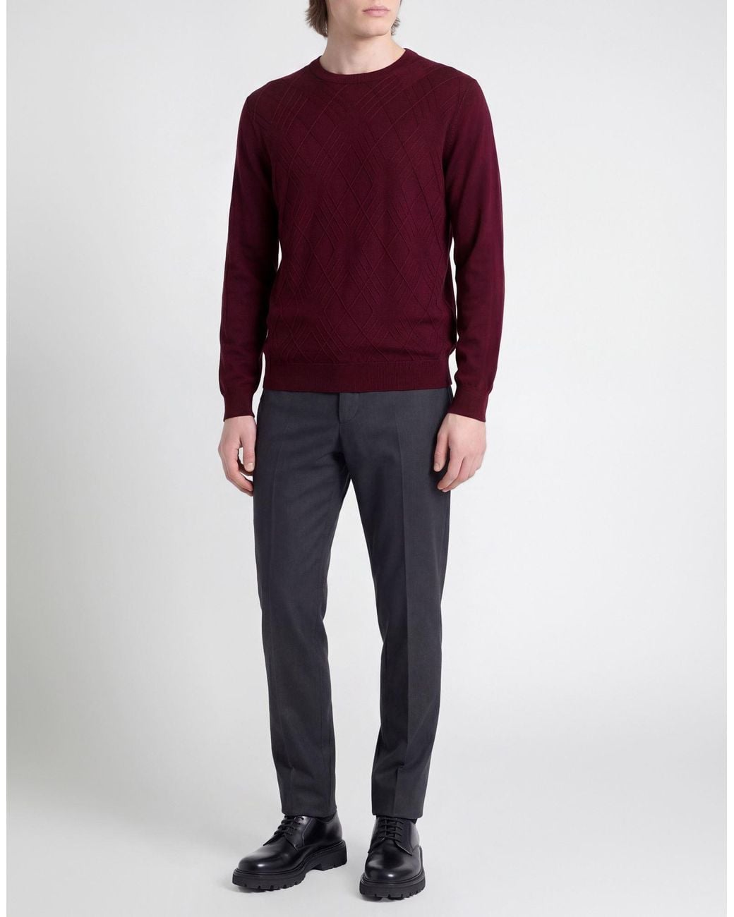 Diktat Pullover in Red für Herren