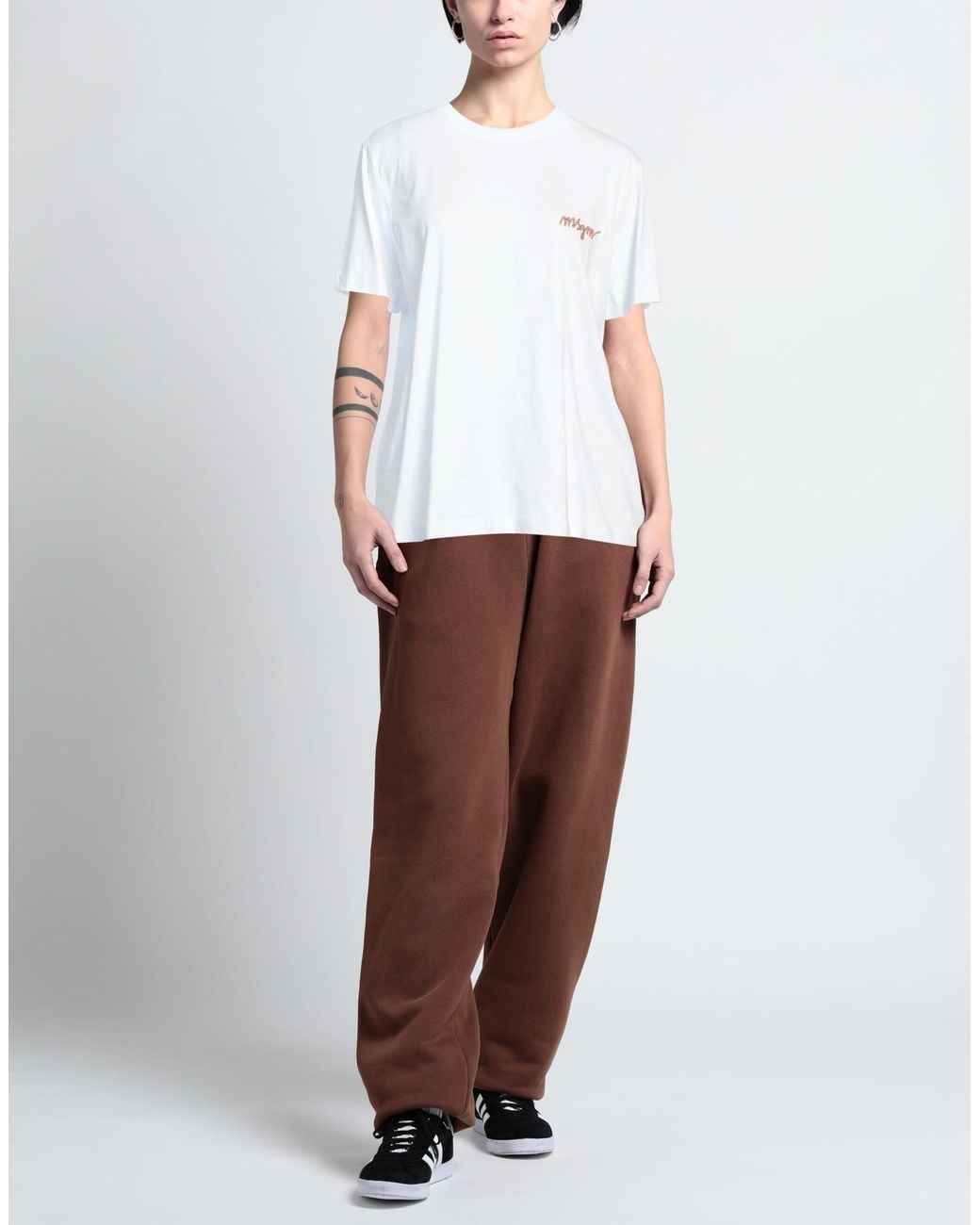 T-shirt MSGM en coloris White
