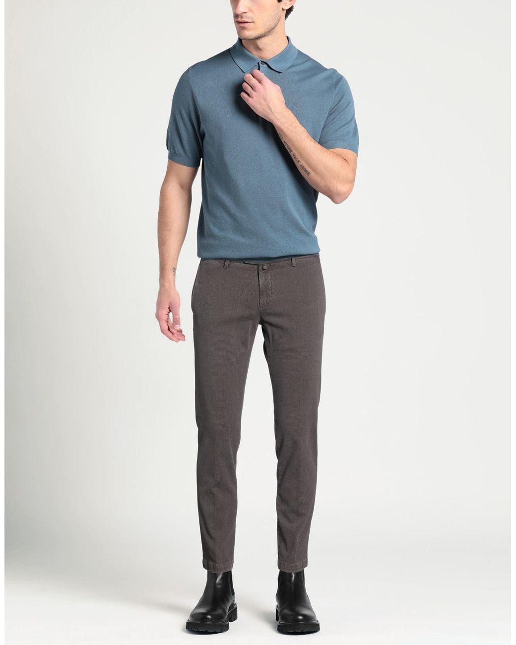 Briglia 1949 Gray Pants for men