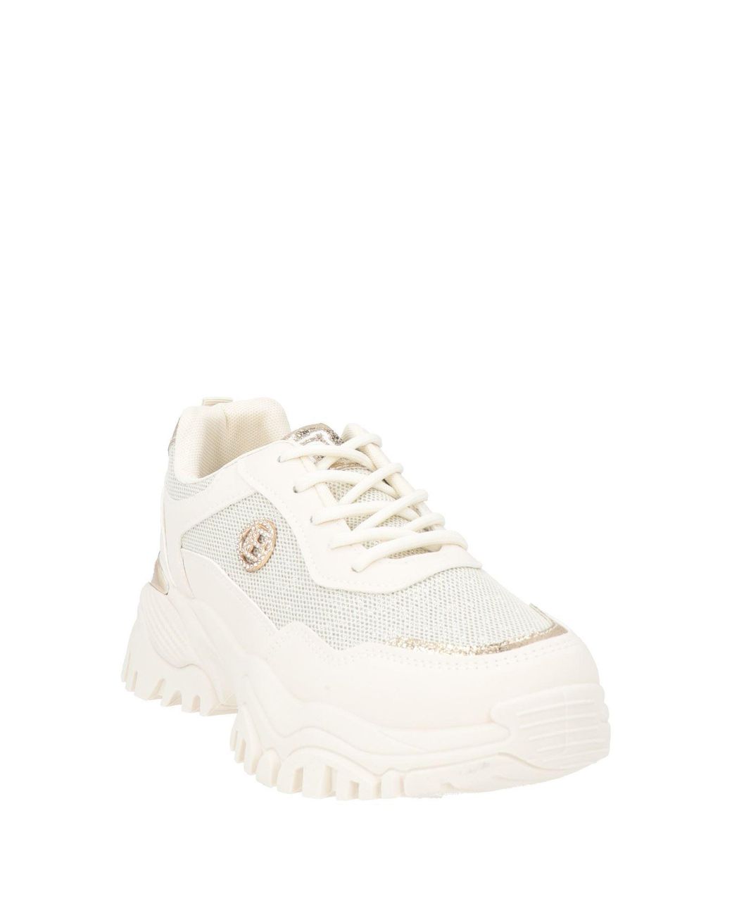 Laura Biagiotti Natural Sneakers Textile Fibers, Rubber
