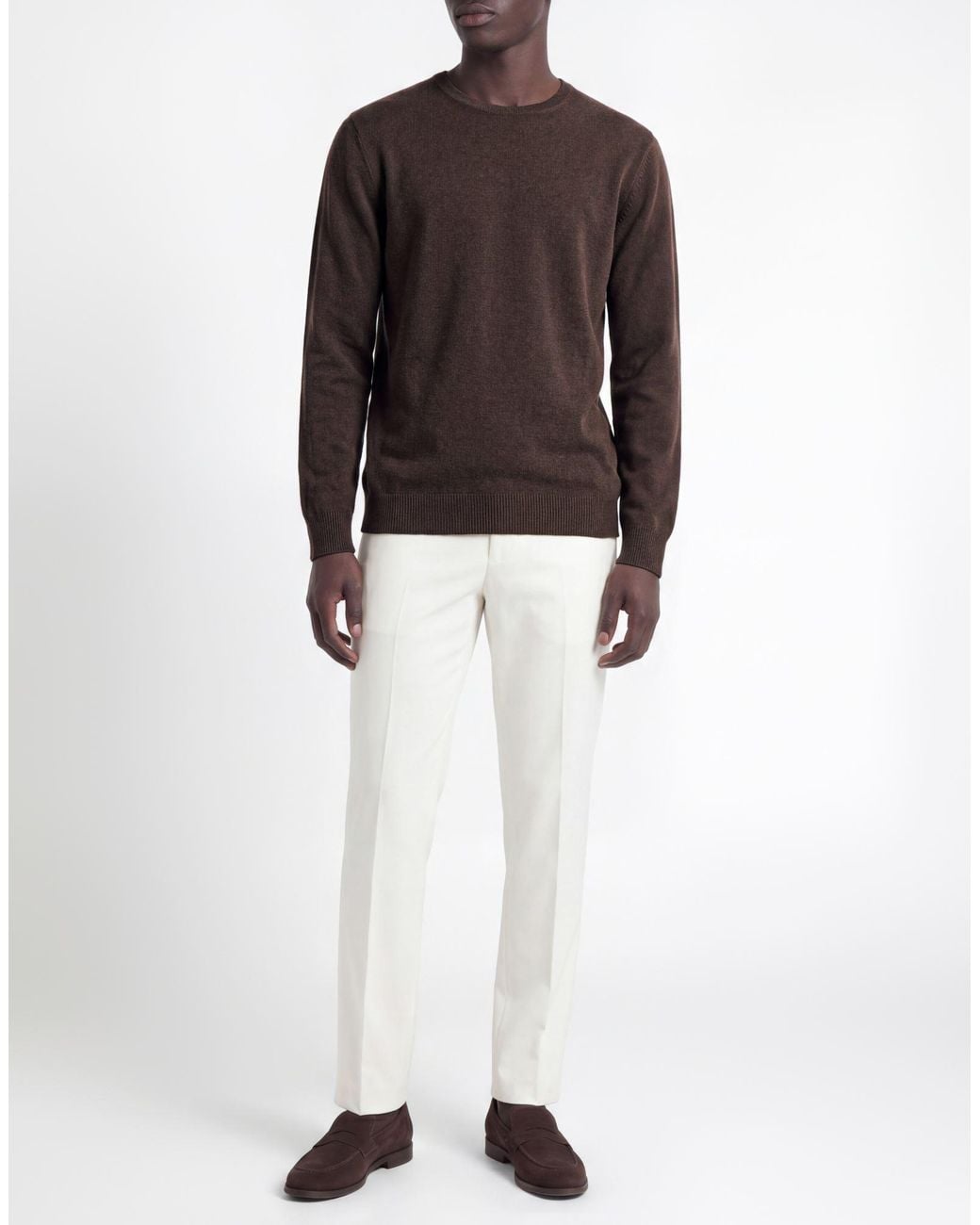 Daniele Fiesoli Brown Jumper for men