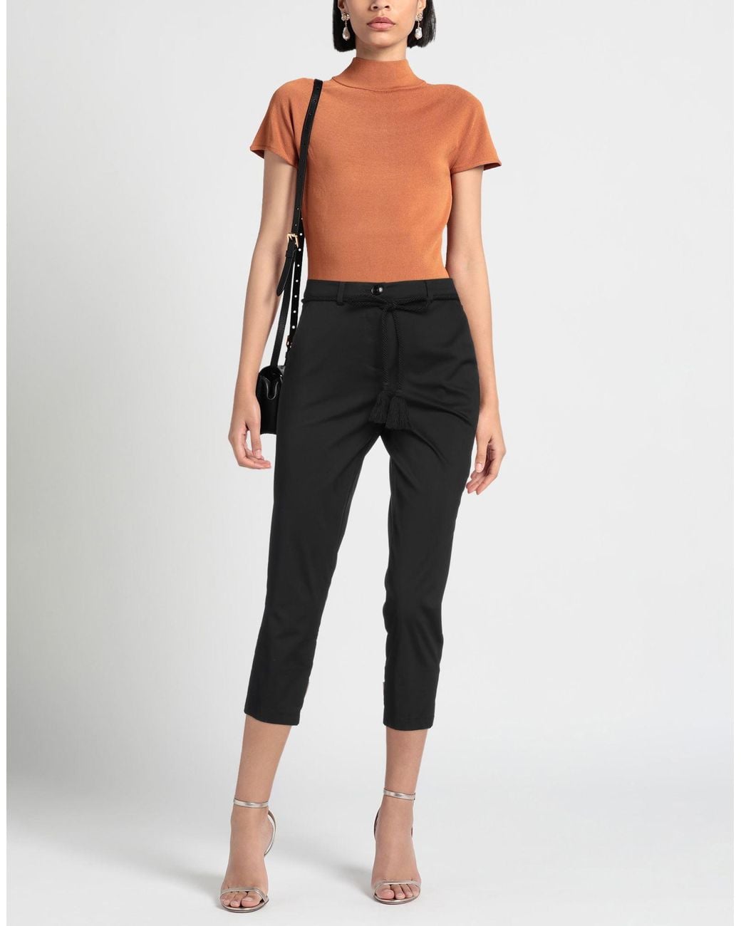 Patrizia Pepe Black Trouser