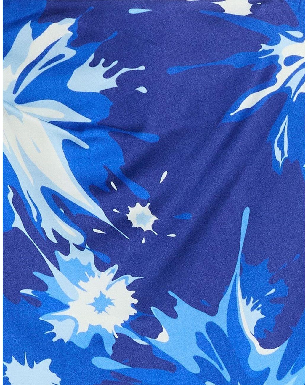 MSGM Blue Midi Skirt Viscose