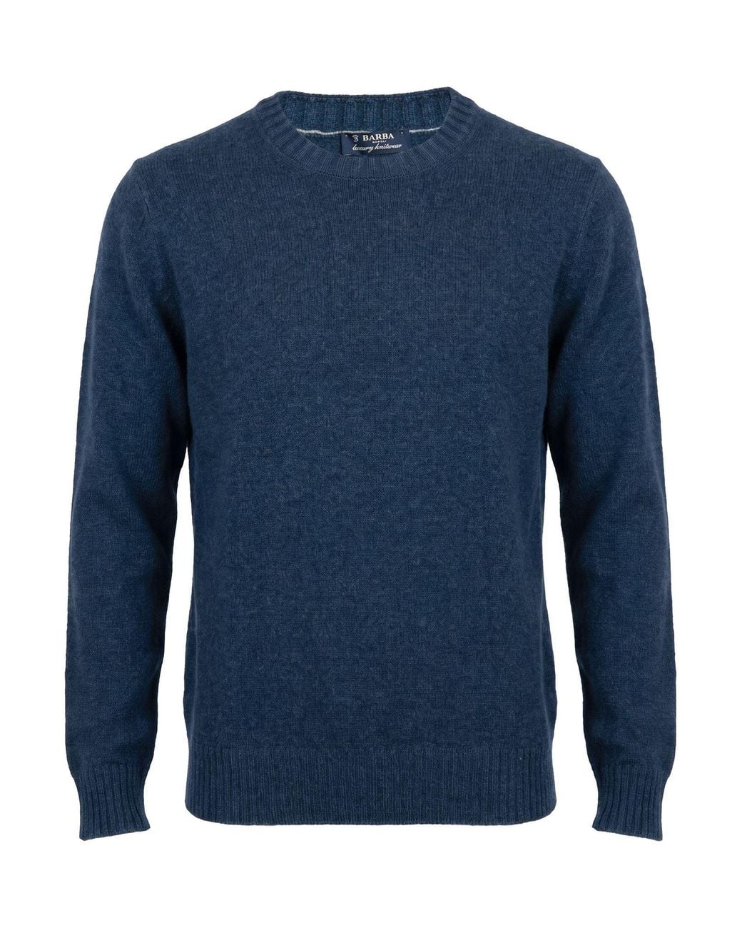 Pullover Barba Napoli de hombre de color Blue