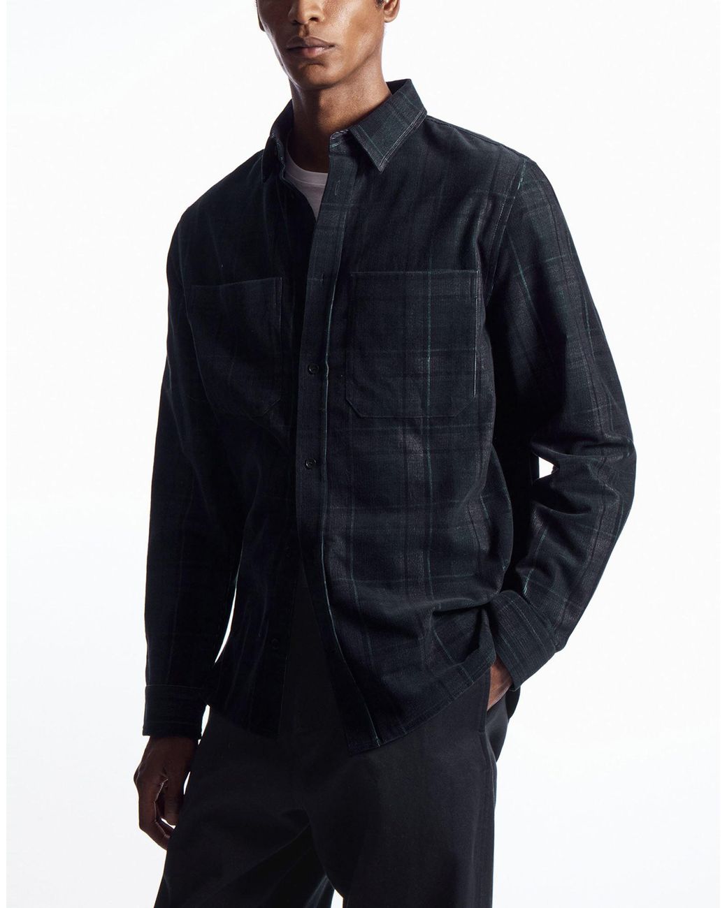 COS Blue Shirt for men