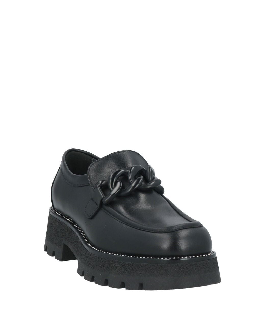 Nero Giardini Black Loafers Leather
