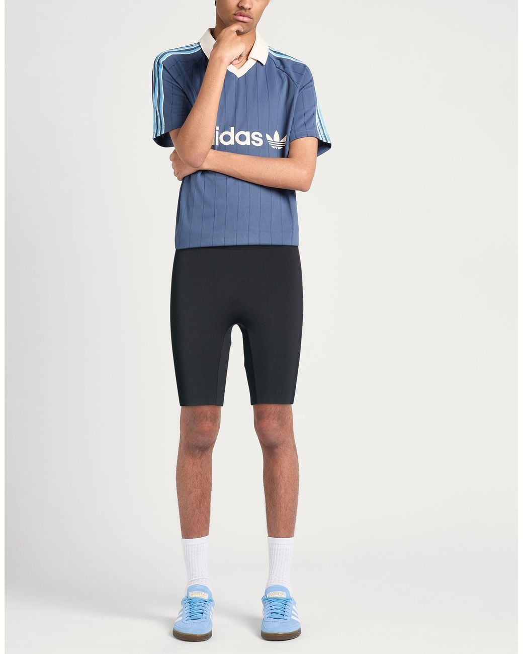 ADIDAS X FEAR OF GOD Blue Shorts & Bermuda Shorts for men
