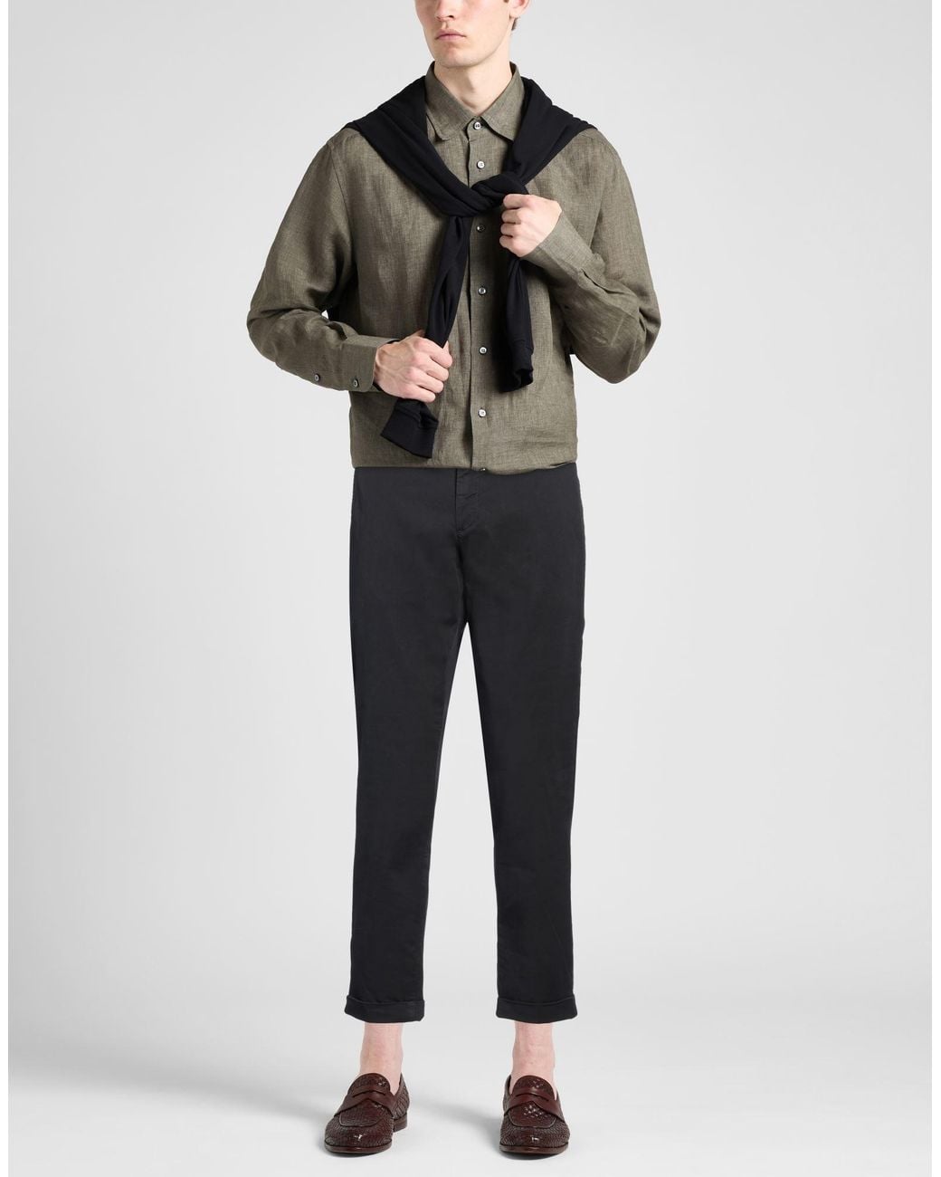 Jeckerson Blue Trouser for men