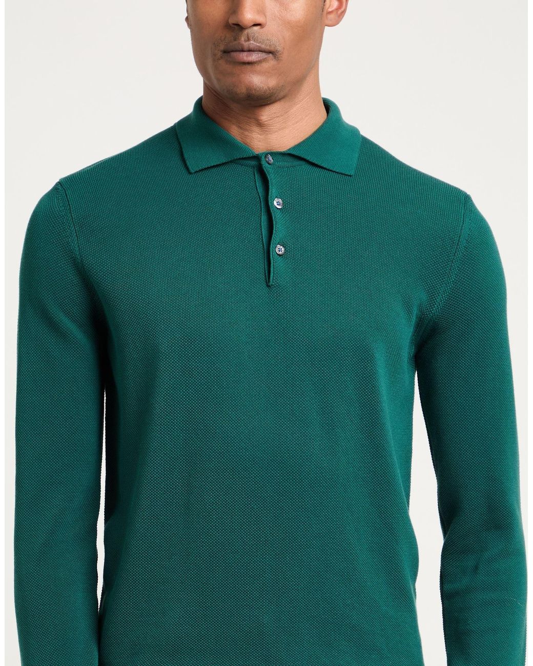 GALLIA Green Sweater for men