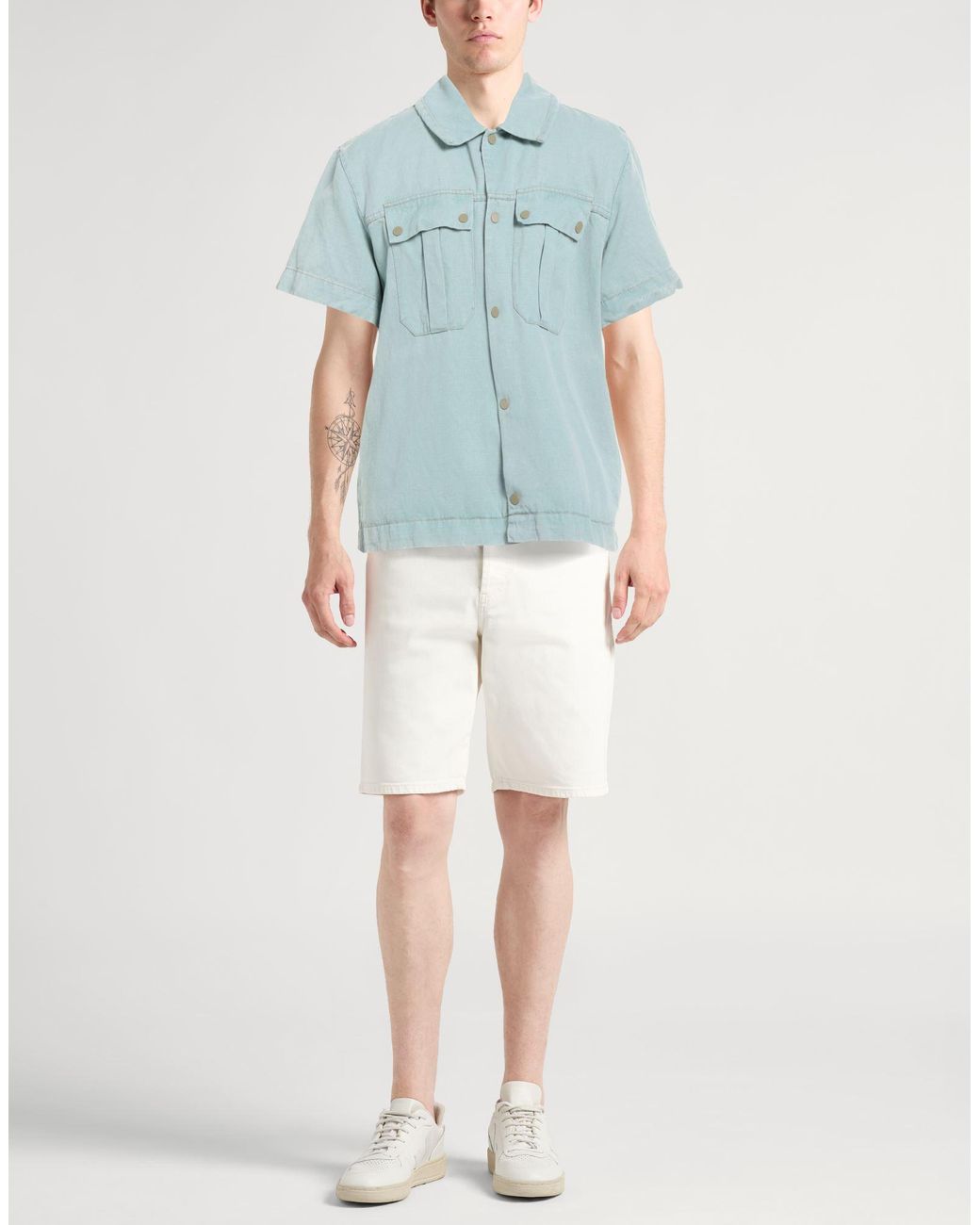 Historic Blue Shirt for men