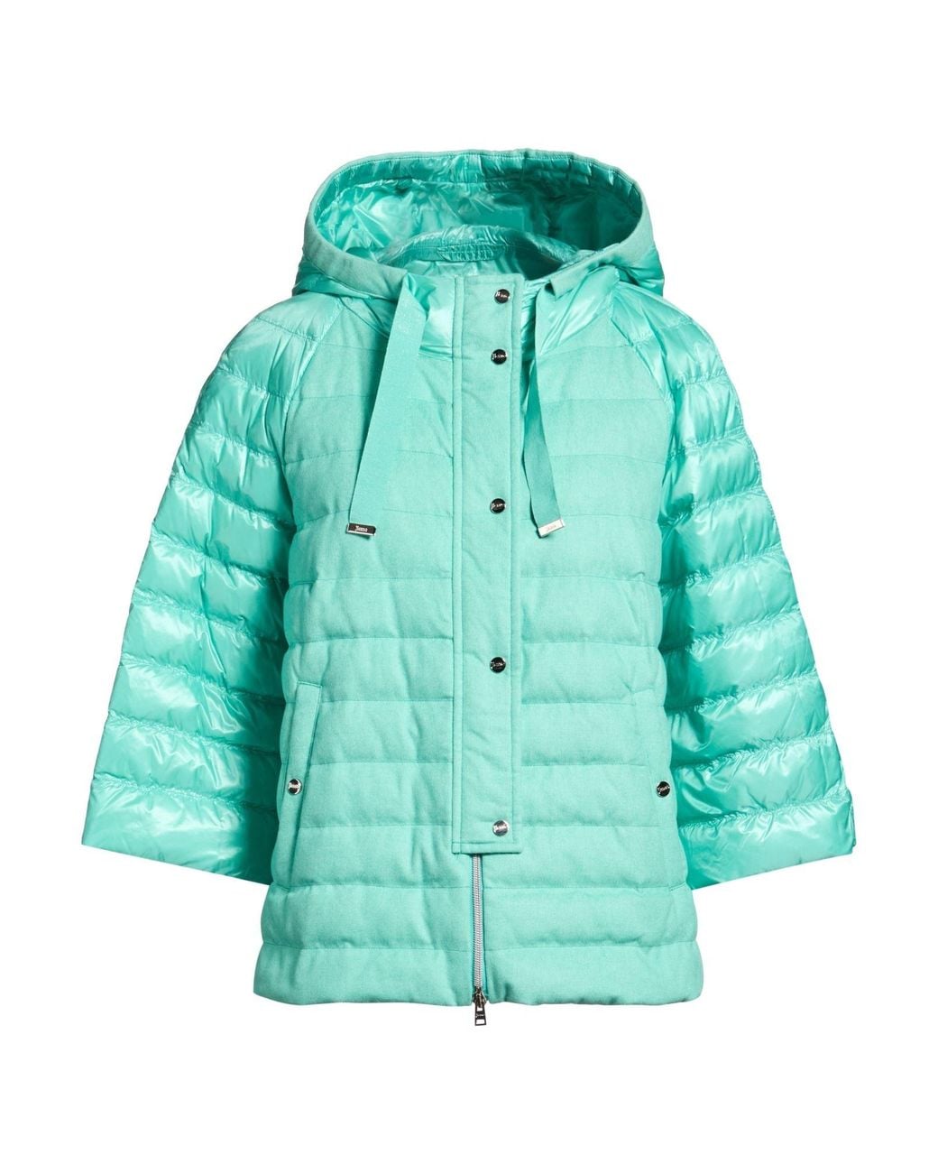 Herno Blue Puffer Silk, Cashmere