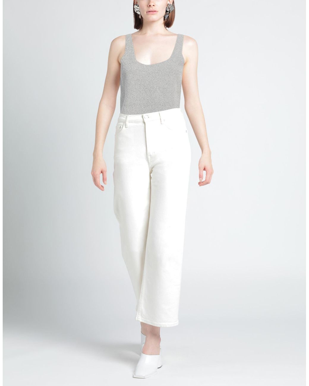 ARMARIUM Gray Light Top Nylon, Cotton, Elastane