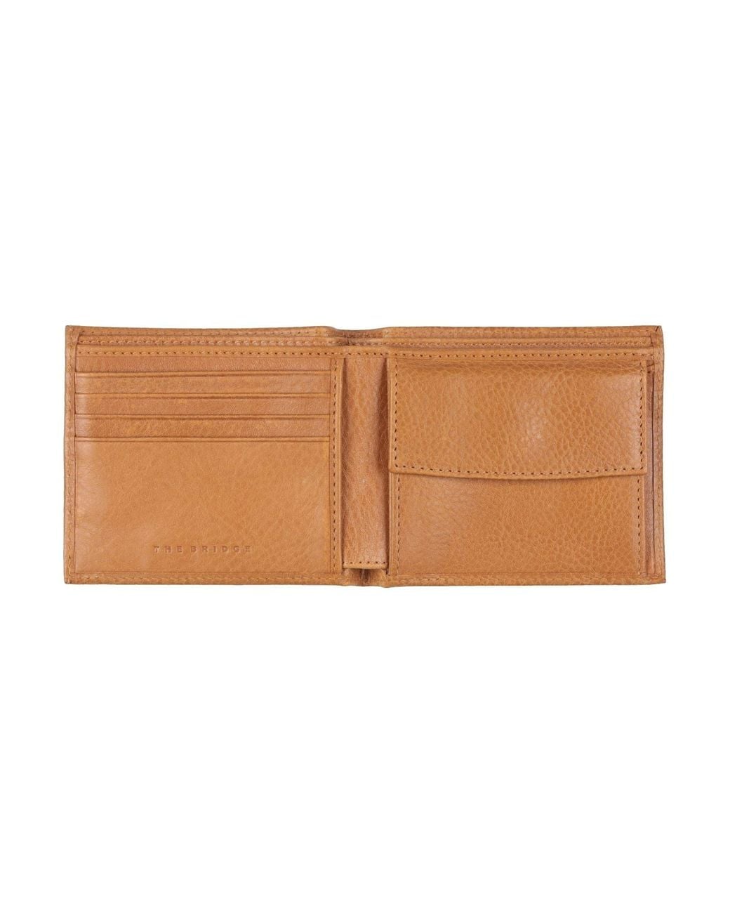 The Bridge Brown Camel Wallet Leather for men