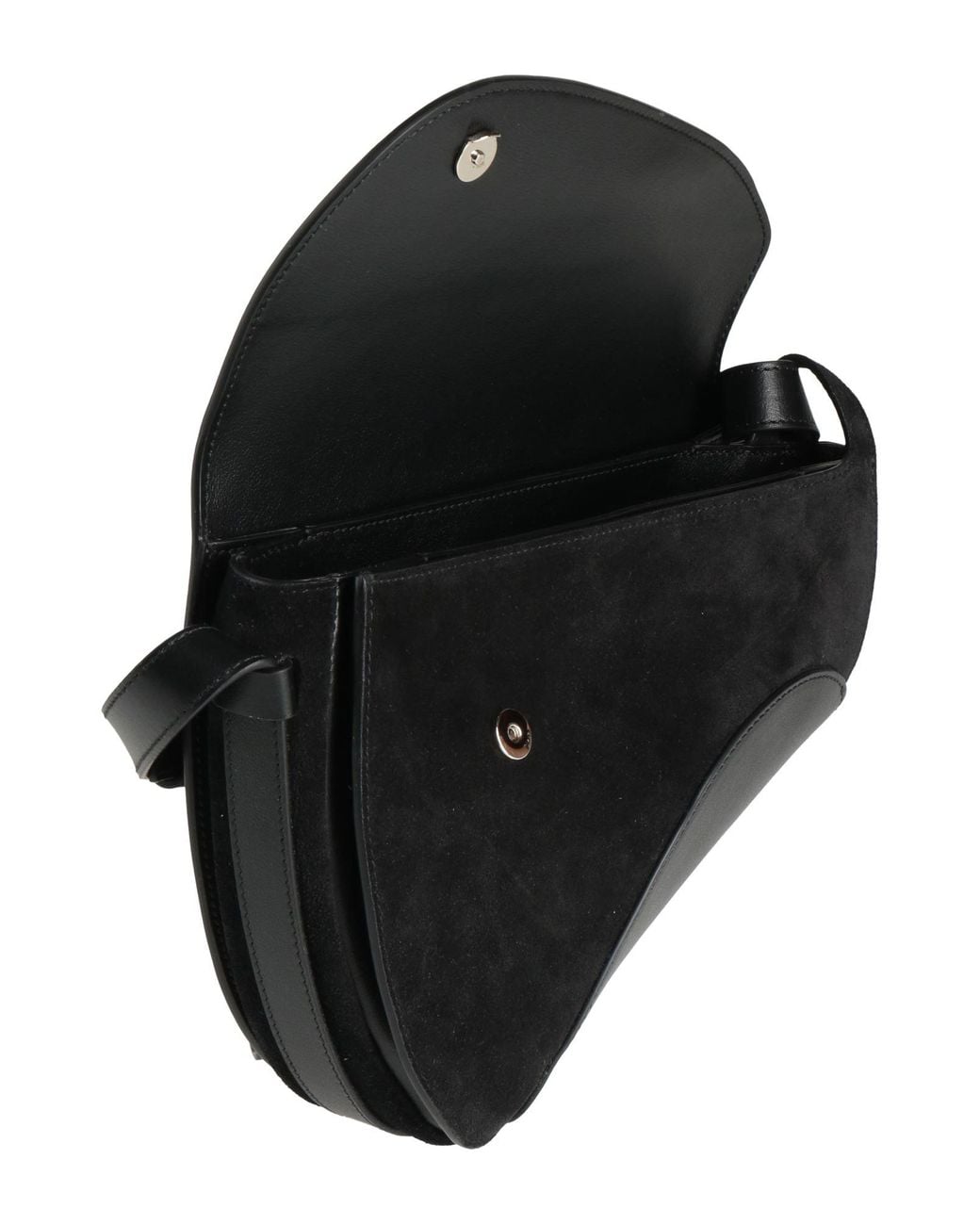 Neous Black Cross-Body Bag Leather