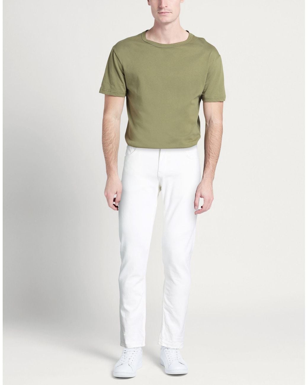 Uniform White Jeans for men