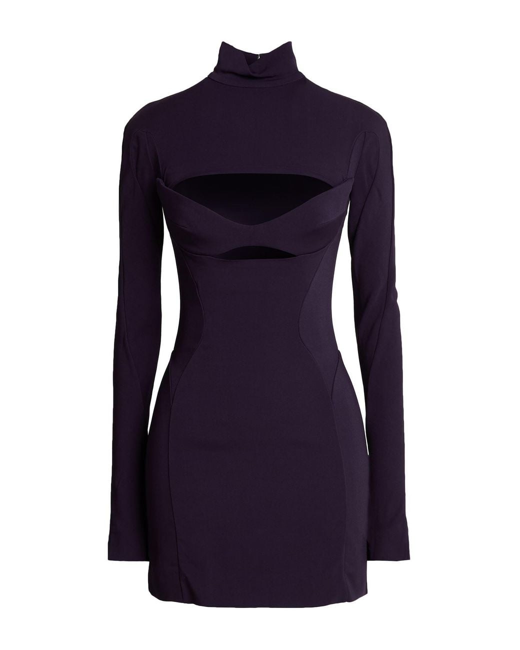 Mugler Blue Mini Dresses