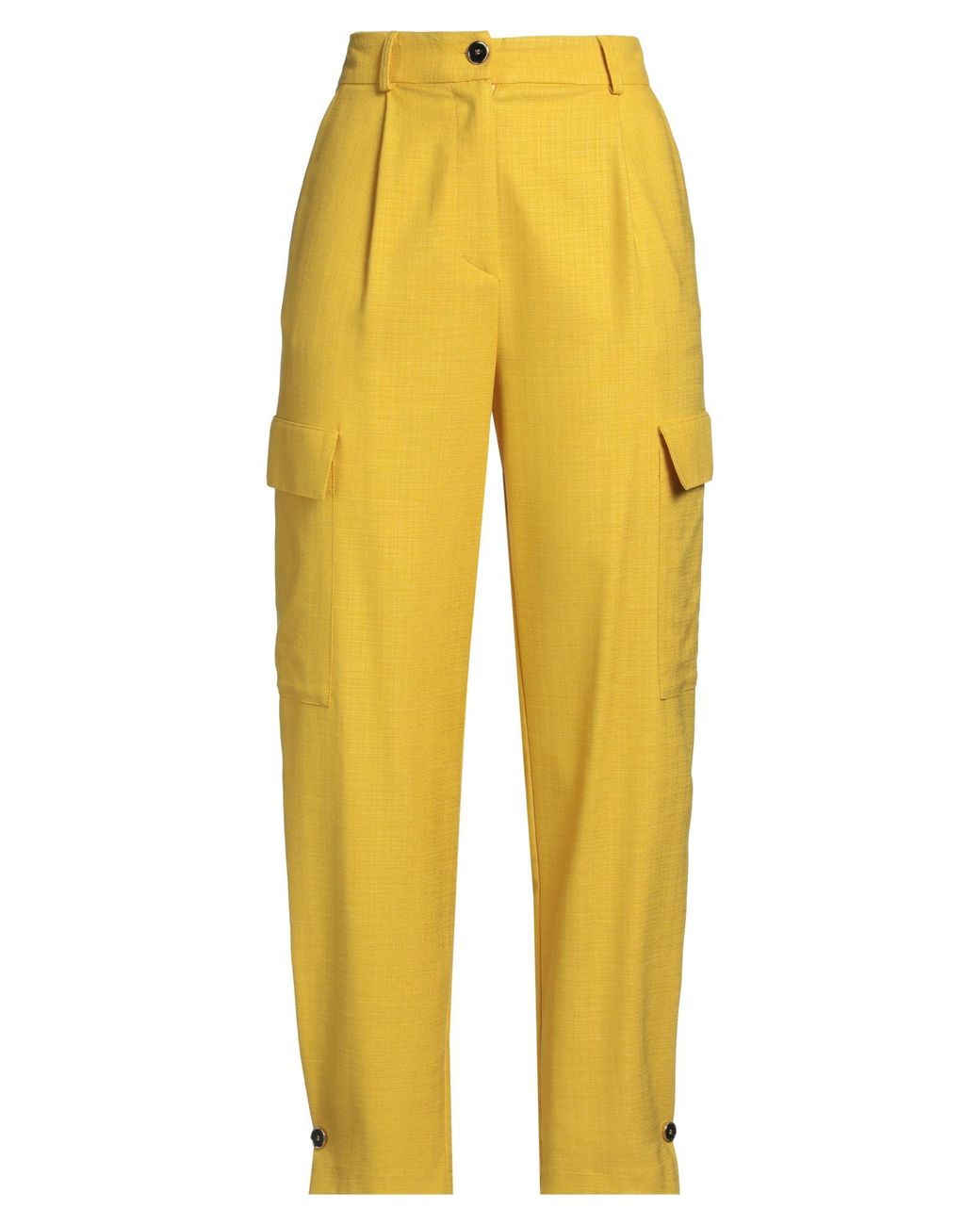 SIMONA CORSELLINI Yellow Trouser