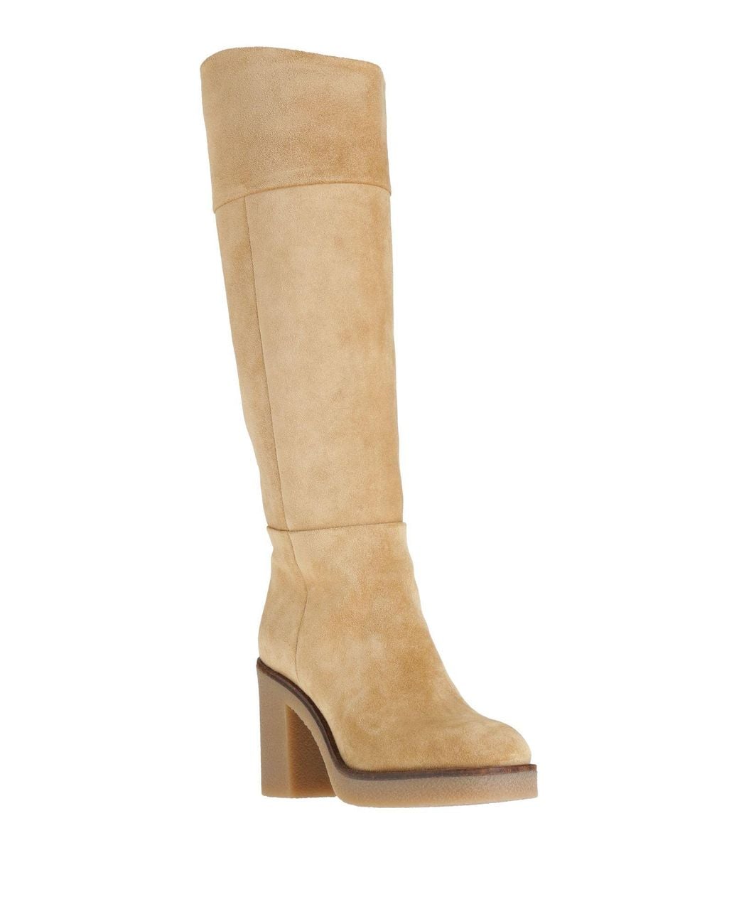 Santoni White Boot Leather