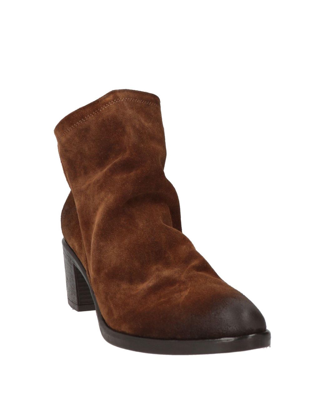 Strategia Brown Ankle Boots Leather