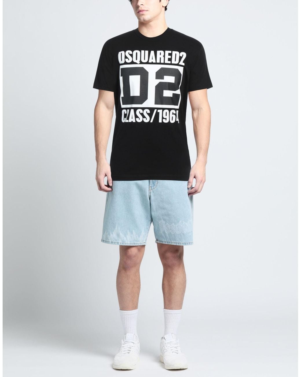 DSquared² Black T-Shirts for men