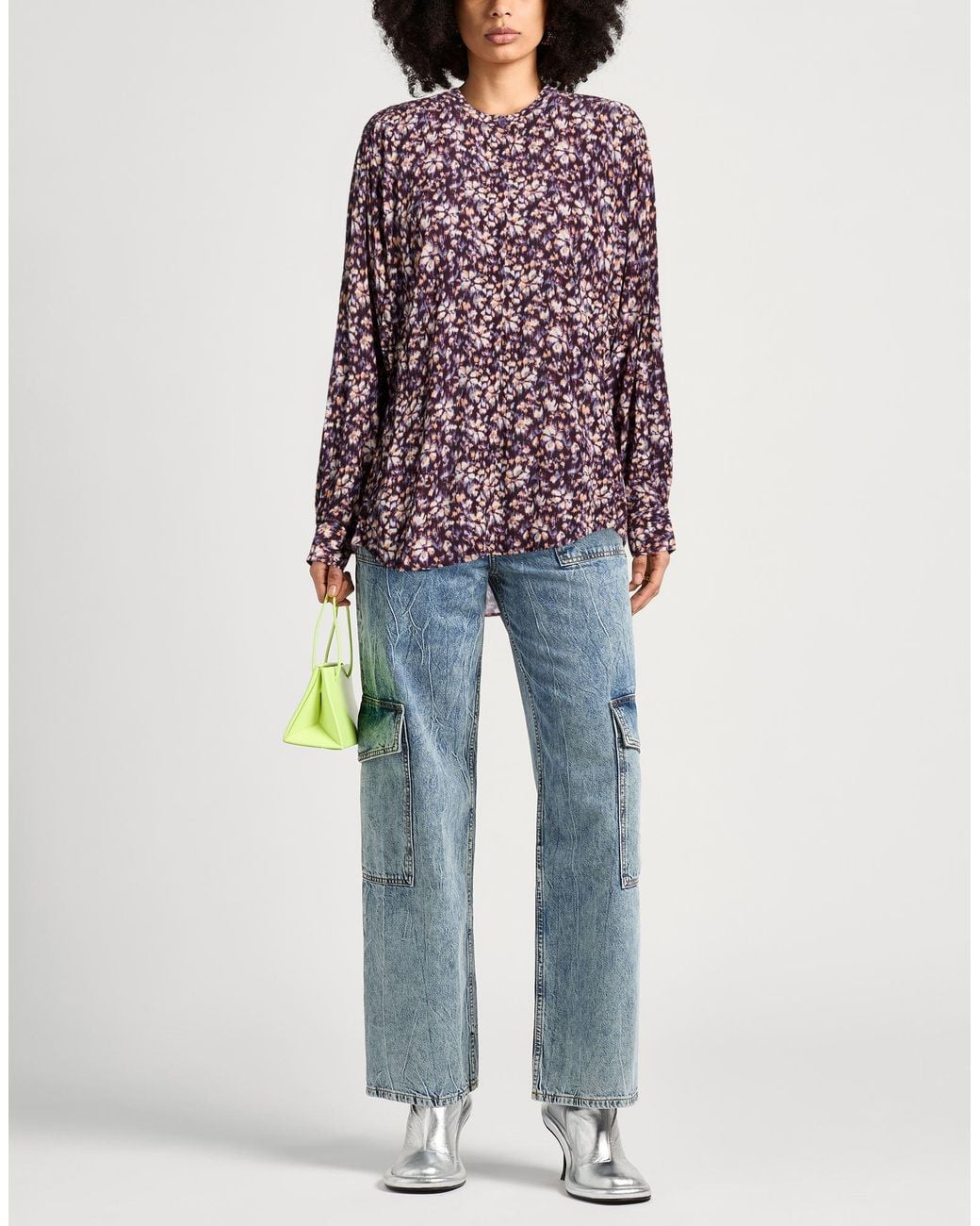 Isabel Marant Purple Shirt