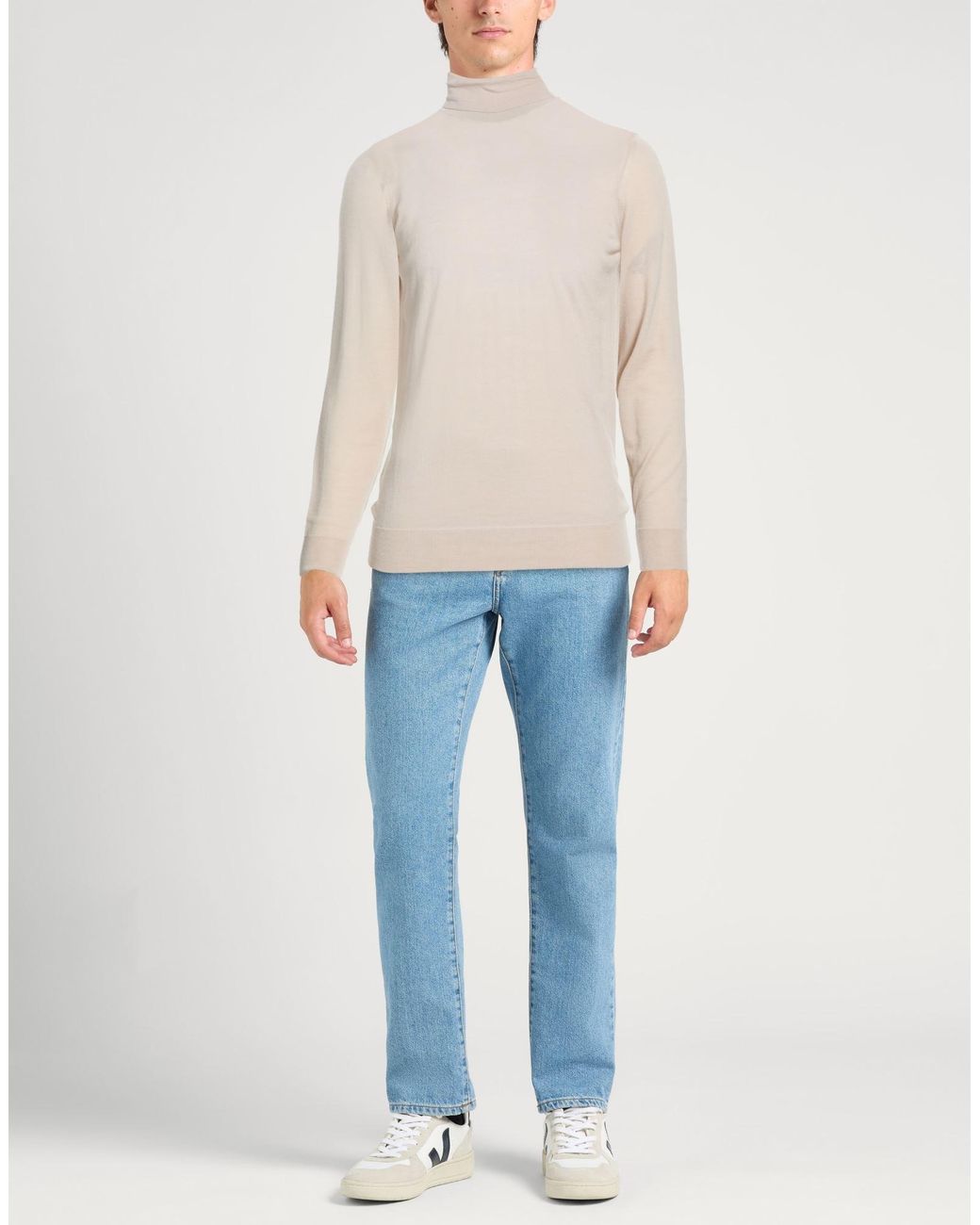 Drumohr White Turtlenecks for men