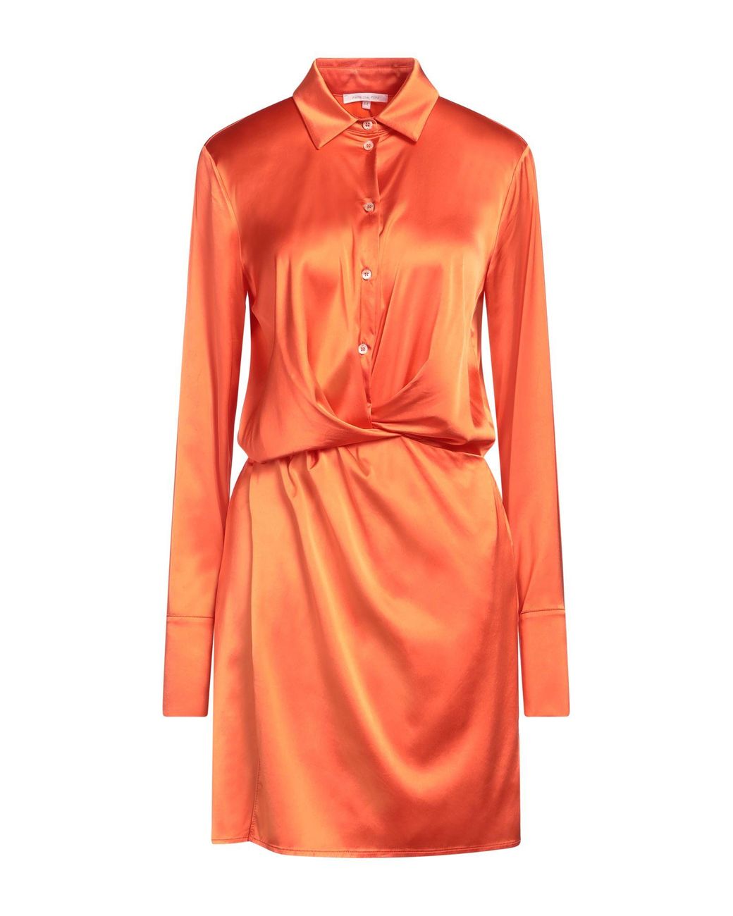Patrizia Pepe Orange Mini Dress