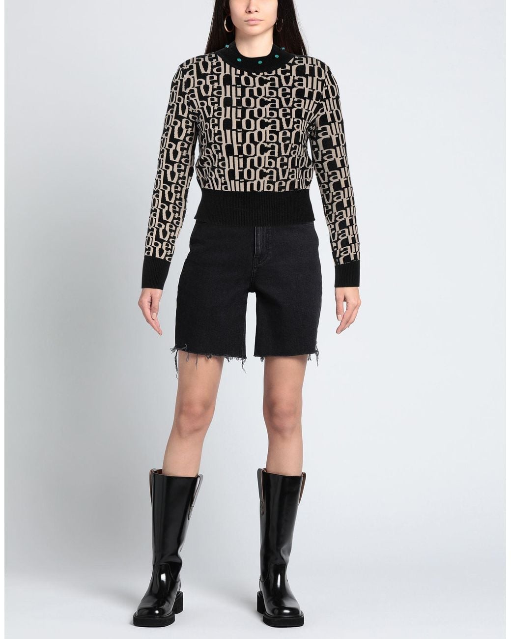Pullover di Roberto Cavalli in Black